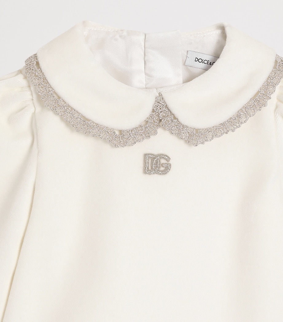 Cotton Collared Bodysuit (3-30 Months) W0001NATUR Image 4