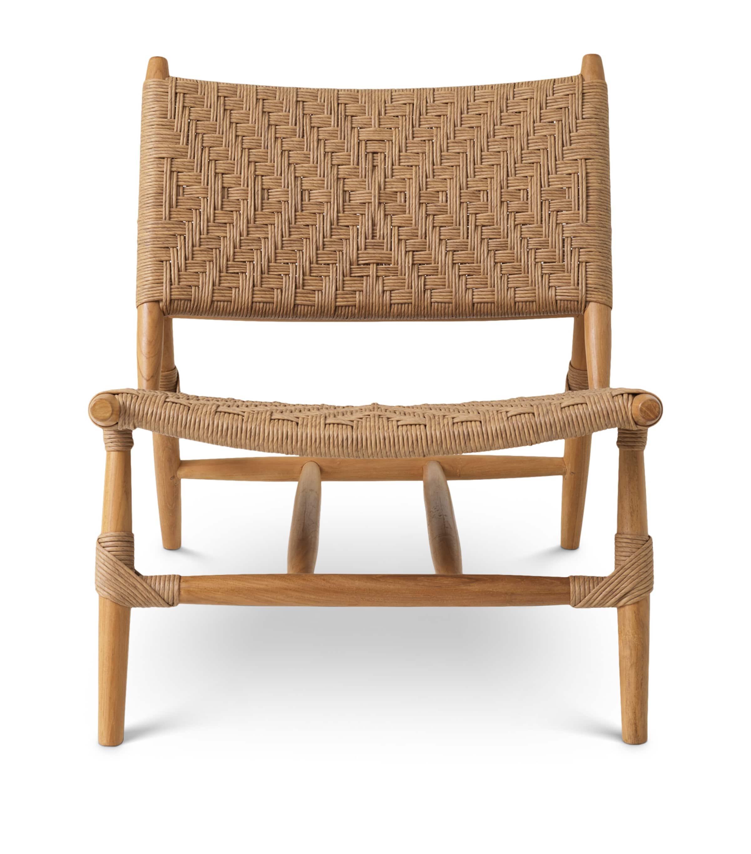 Eichholtz Teak Laroc Outdoor Chair and Footstool Ntrl Tk+fx Rtn Image 6