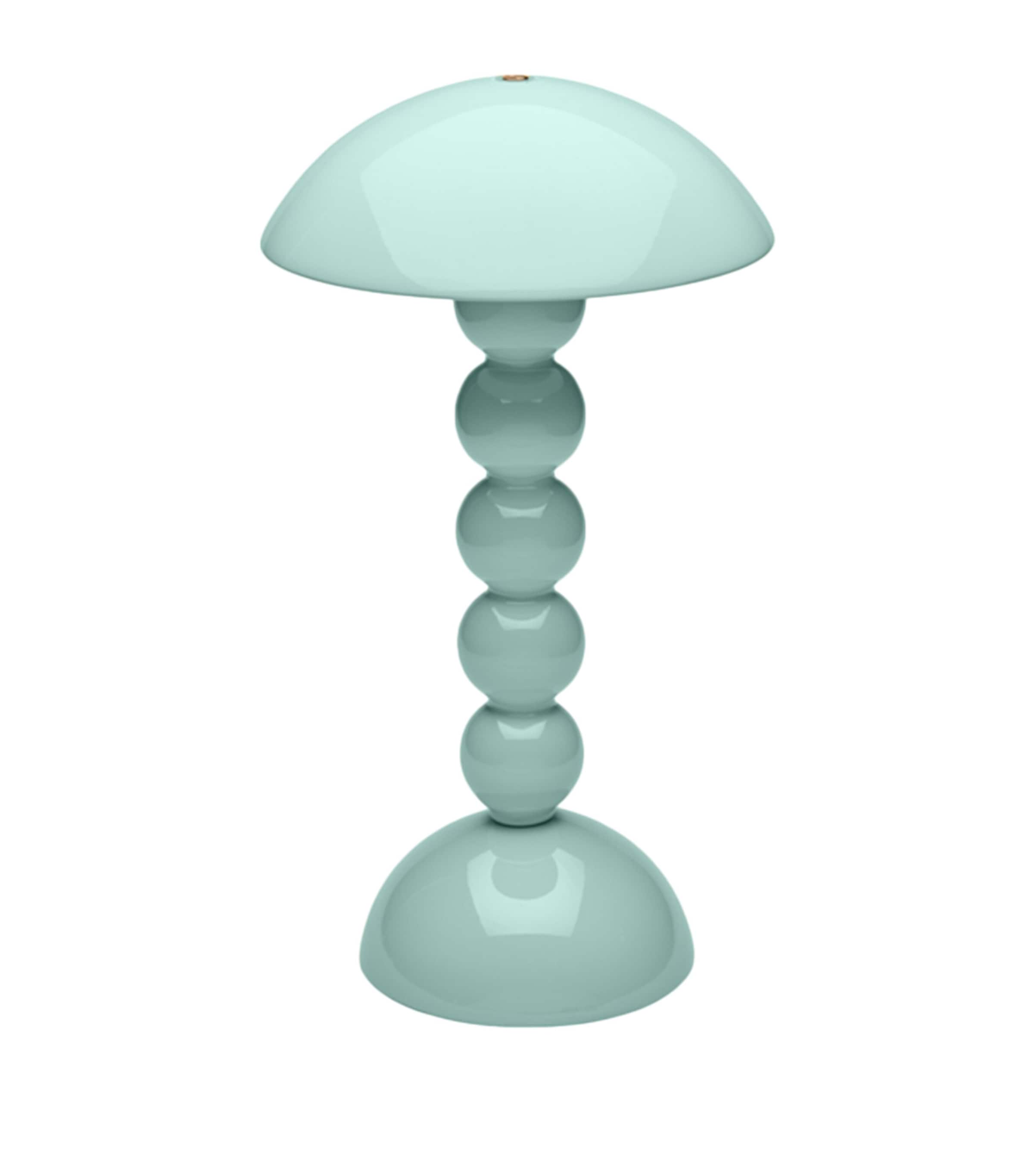 Addison Ross Bobbin Rechargeable Table Lamp Blue Image 1