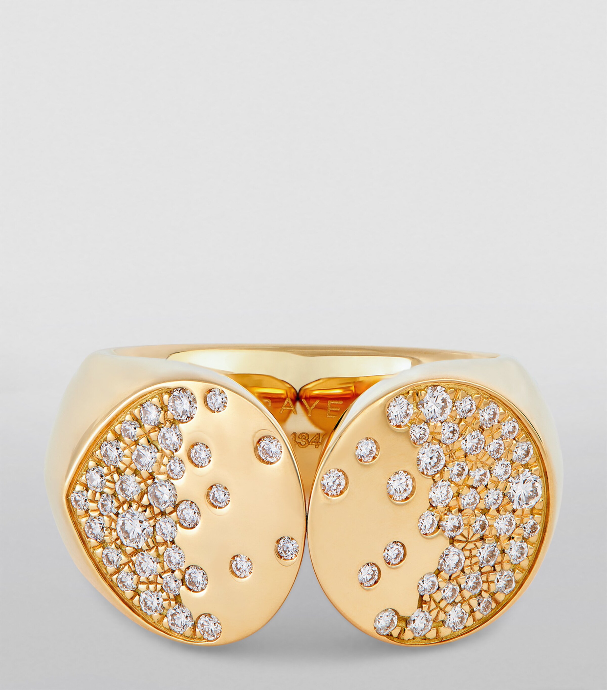 Yellow Gold and Diamond OERA Edition 03 Ring YELLOW GOLD Image 3