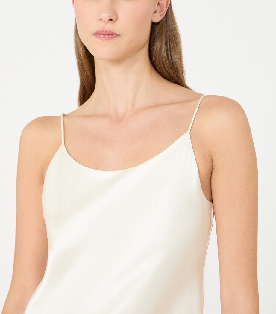 Max Mara Womens Silk Satin Cami Top Silk Image 5