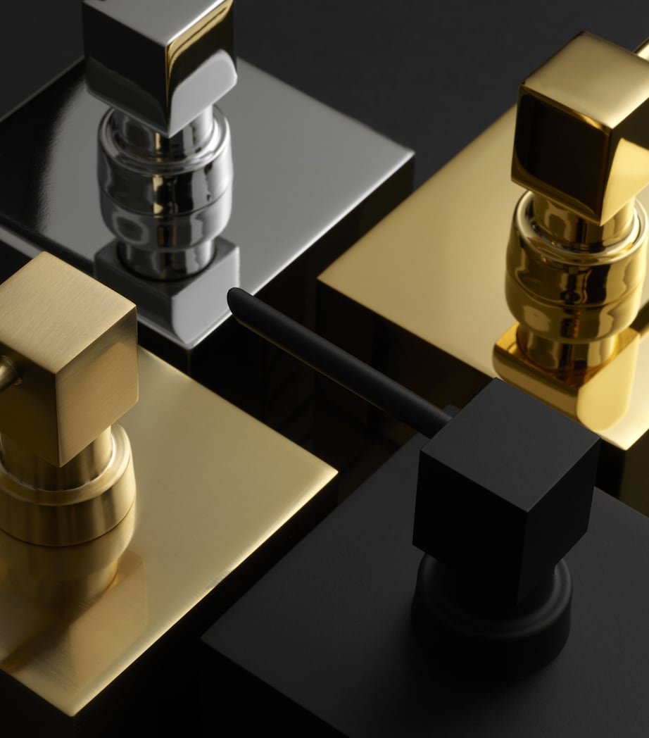 Brass Club Tissue Box GOLD MATT Image 2