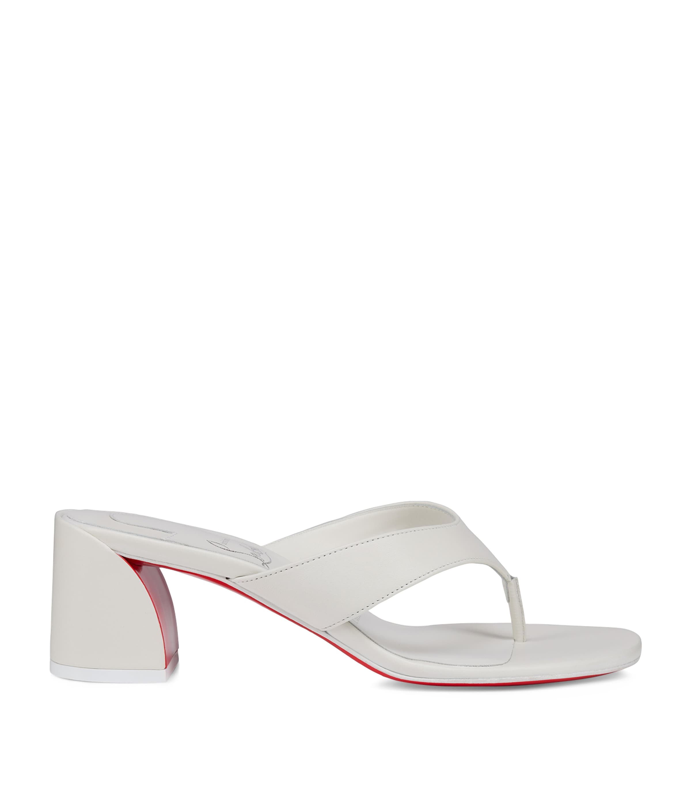Christian Louboutin Janetonga 55mm Leather Thong Sandals