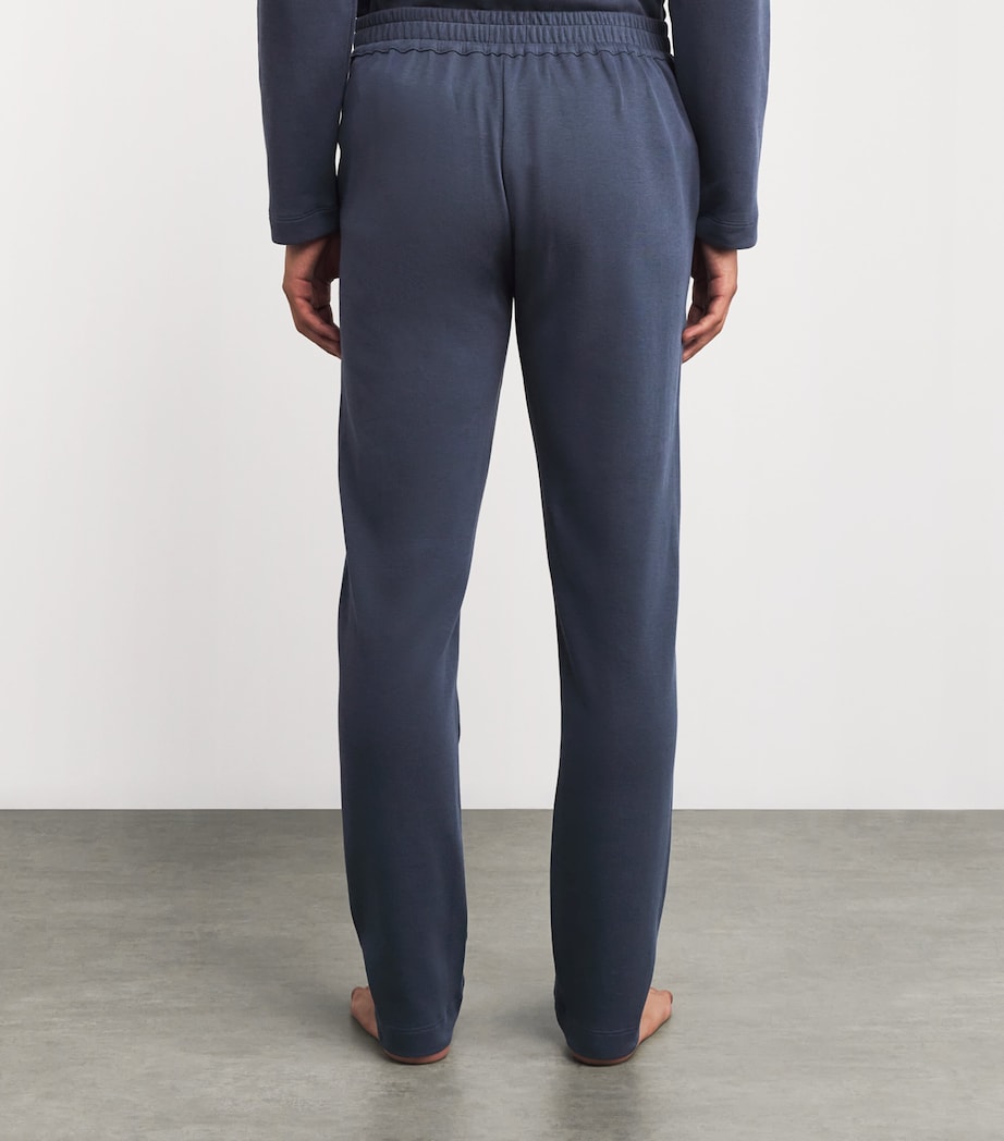 Stretch-Cotton Travelwear Sweatpants 2635 OMBRE BLUE Image 4