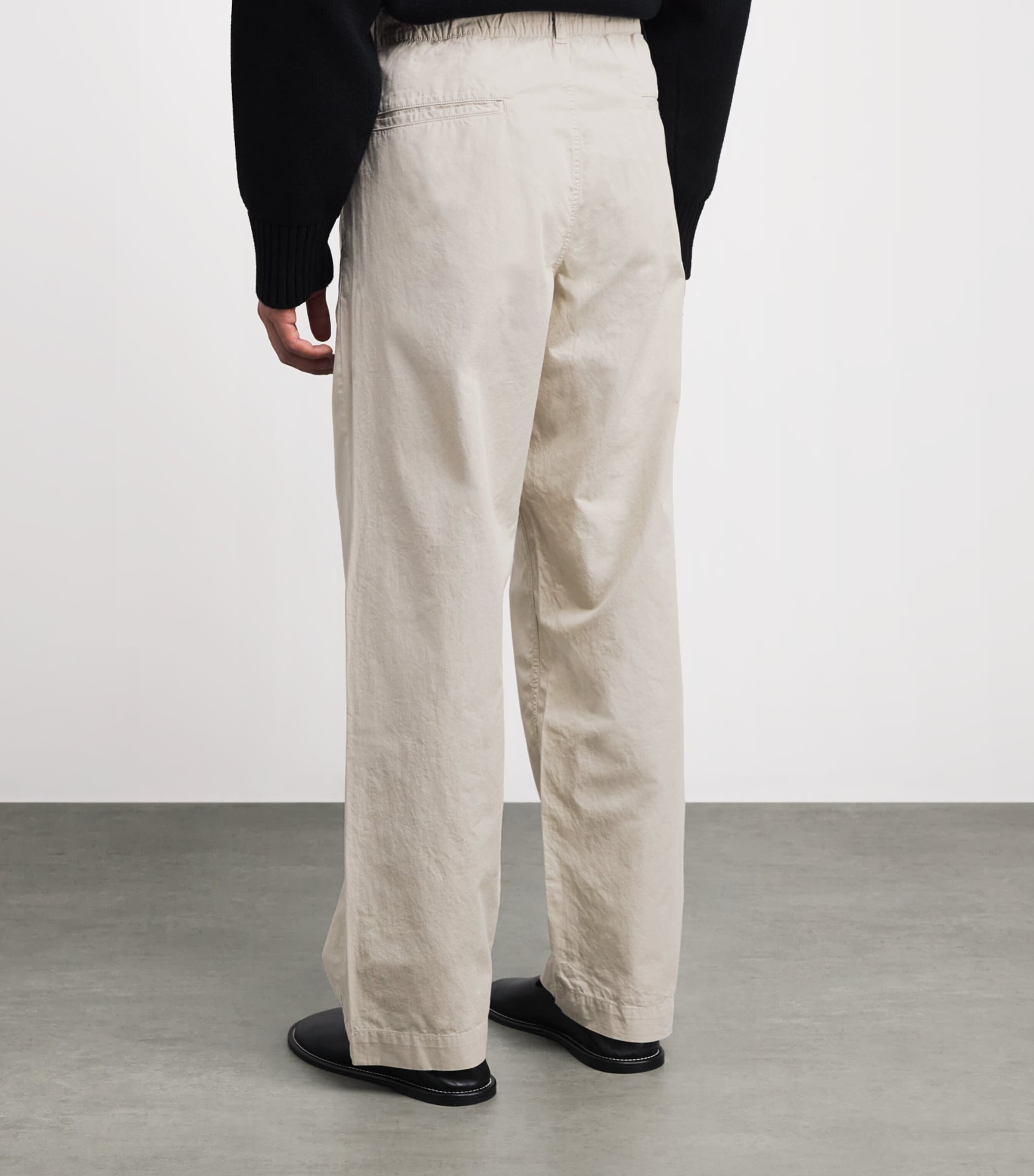 Stretch-Cotton Twill Prepster Trousers STONEWARE GREY Image 4