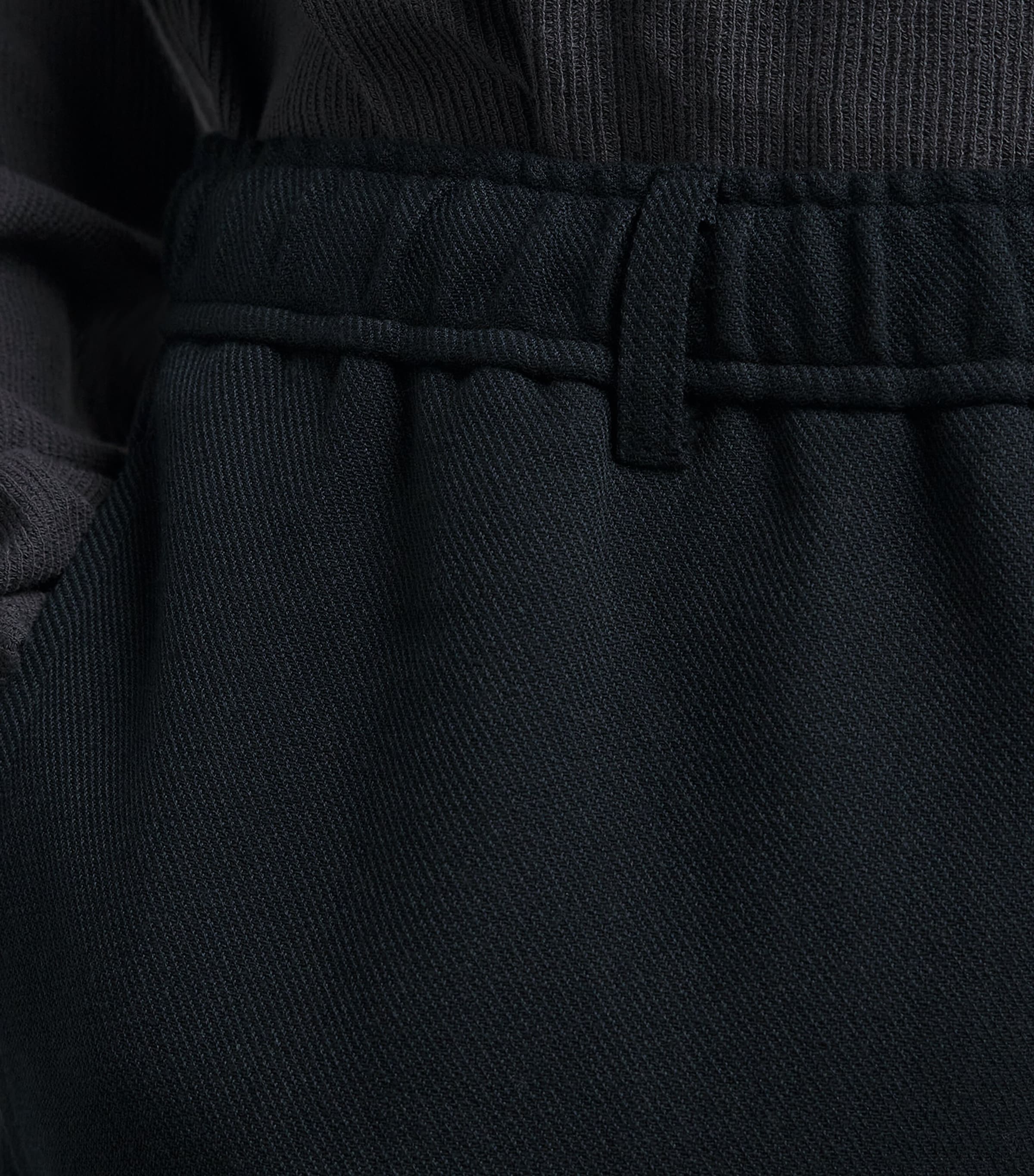 Samsøe Samsøe Mens Linen Sajabari Chinos Dark Grey Mel. Image 3