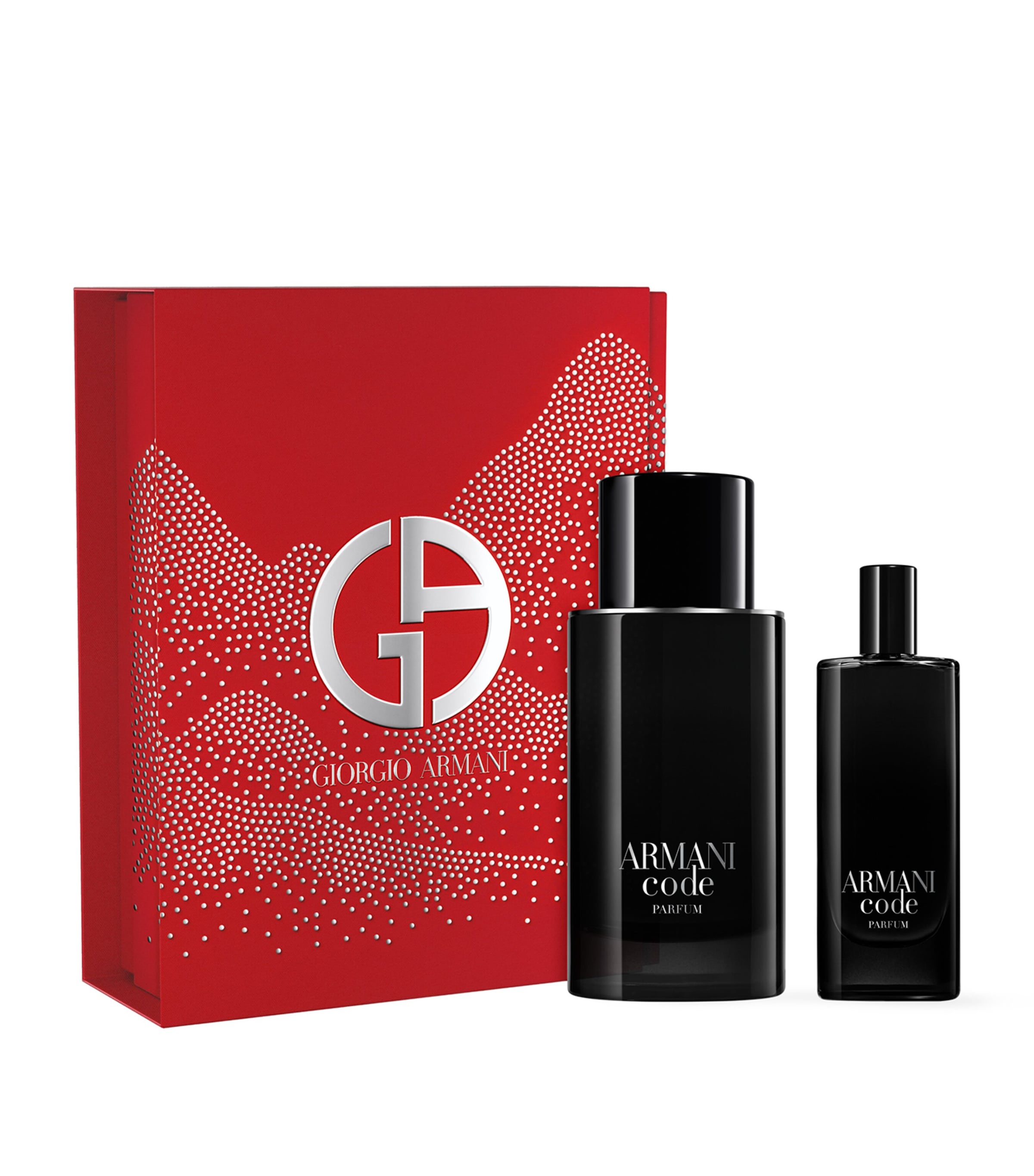 Armani Collezioni Code Homme Eau De Parfum Fragrance Gift Set In Black