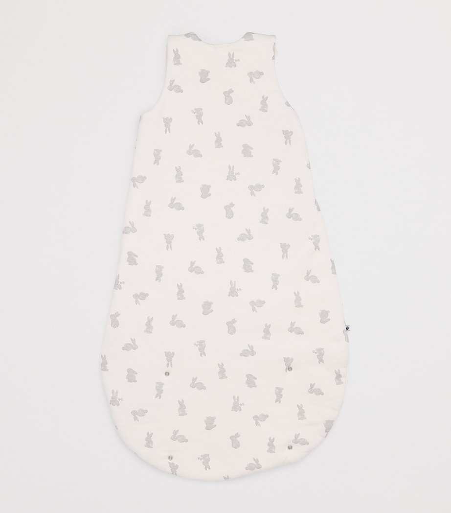 Cotton Sleeping Bag (6-18 Months) 1MARSHMALLOW/GRIS Image 2