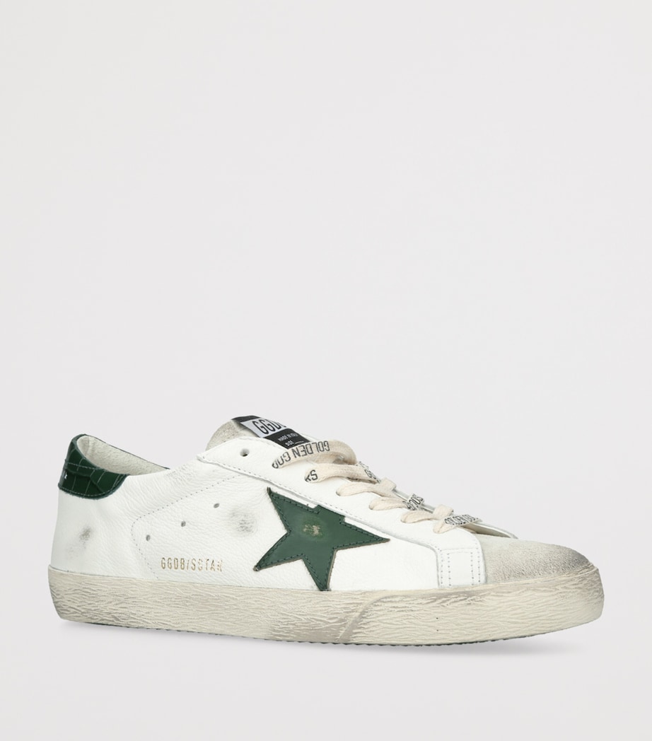 Leather Super-Star Sneakers GREEN OTH Image 3