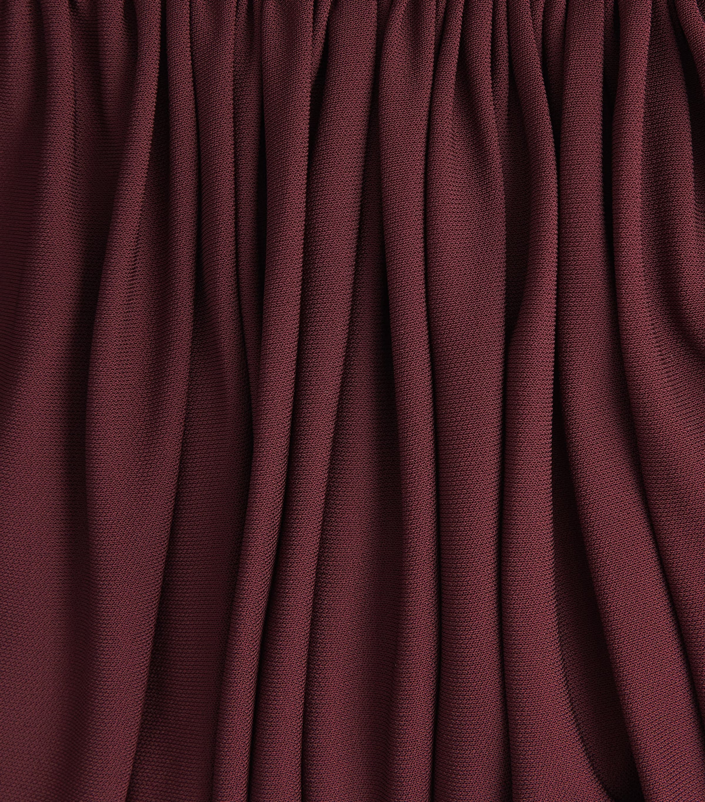 Brandon Maxwell Womens One-Shoulder Mila Maxi Dress Merlot Image 6