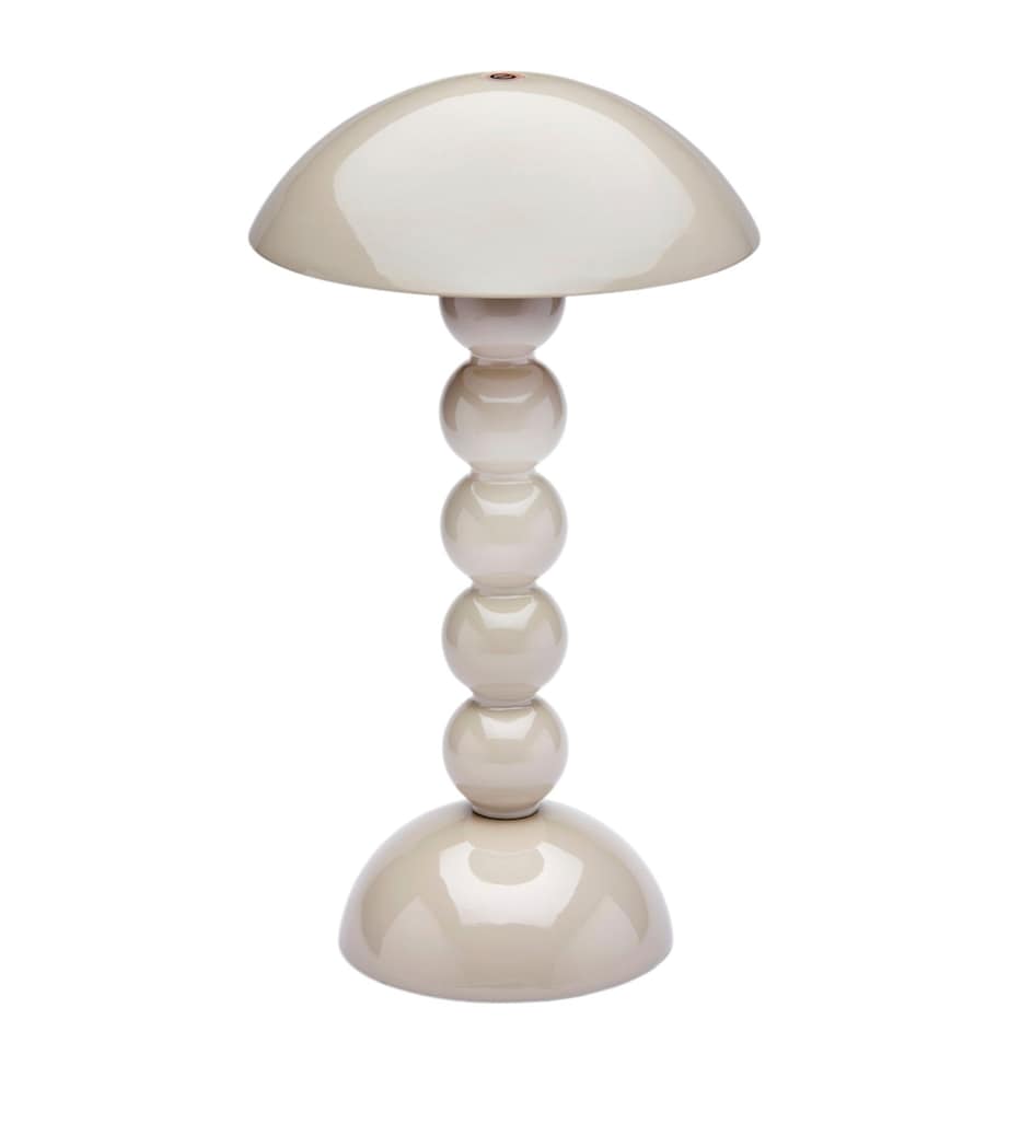 Addison Ross Bobbin Rechargeable LED Lamp (30cm) Brown Image 1