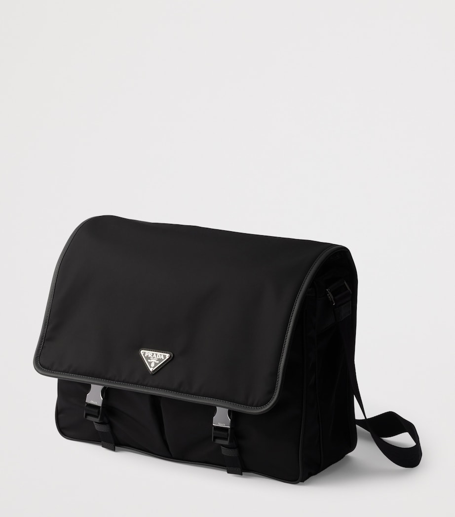 Prada Re-Nylon and Saffiano Leather Shoulder Bag Image 2