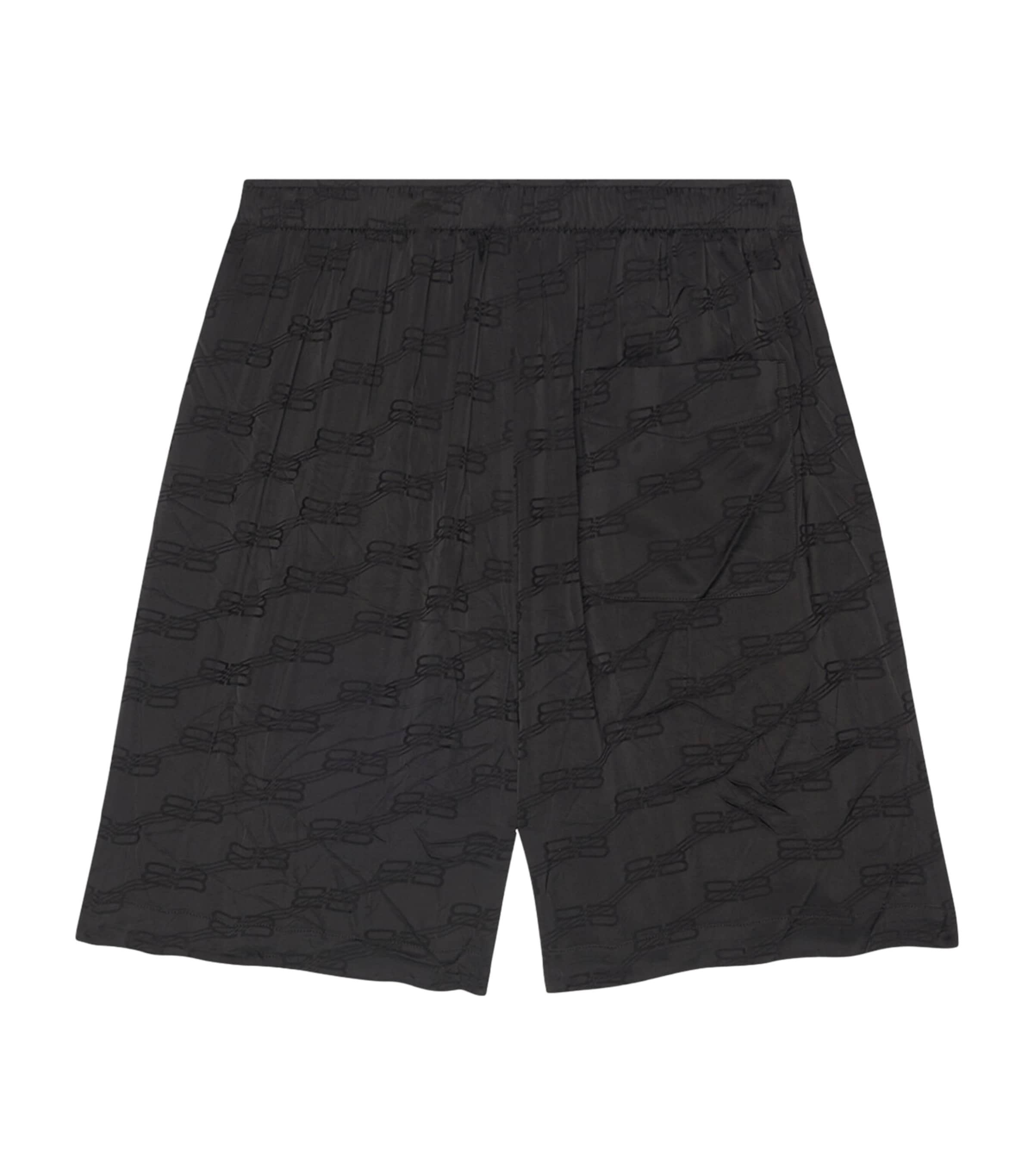 Creased BB Logo Print Shorts 1000 Image 2
