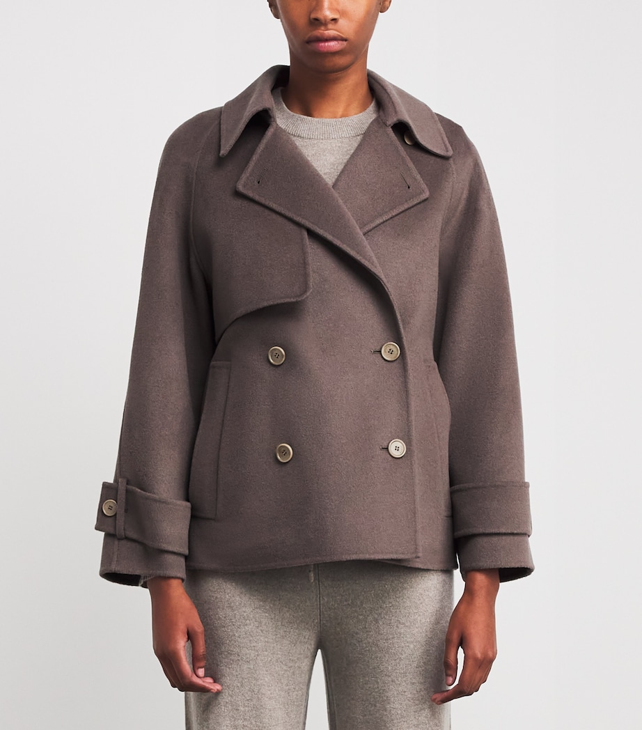 Wool-Cashmere Marne Coat MUSHROOM Image 3