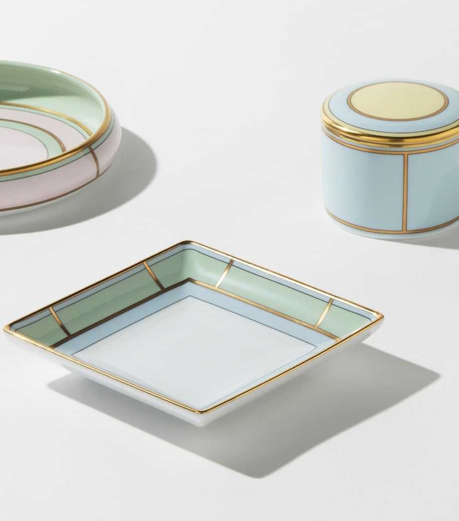 Porcelain Colonna Diva Square Change Tray (13.5cm) G00134900 Image 2