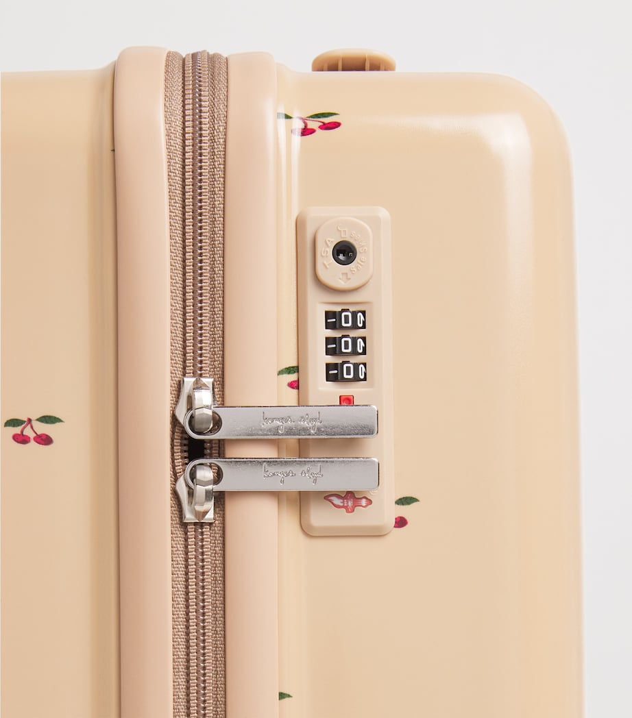 KONGES SLOJD Cherry Print Suitcase (45cm) Image 4