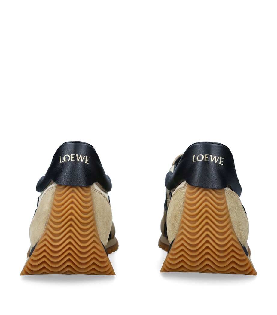 LOEWE Mens Flow Runner Sneakers Beige Comb Image 2