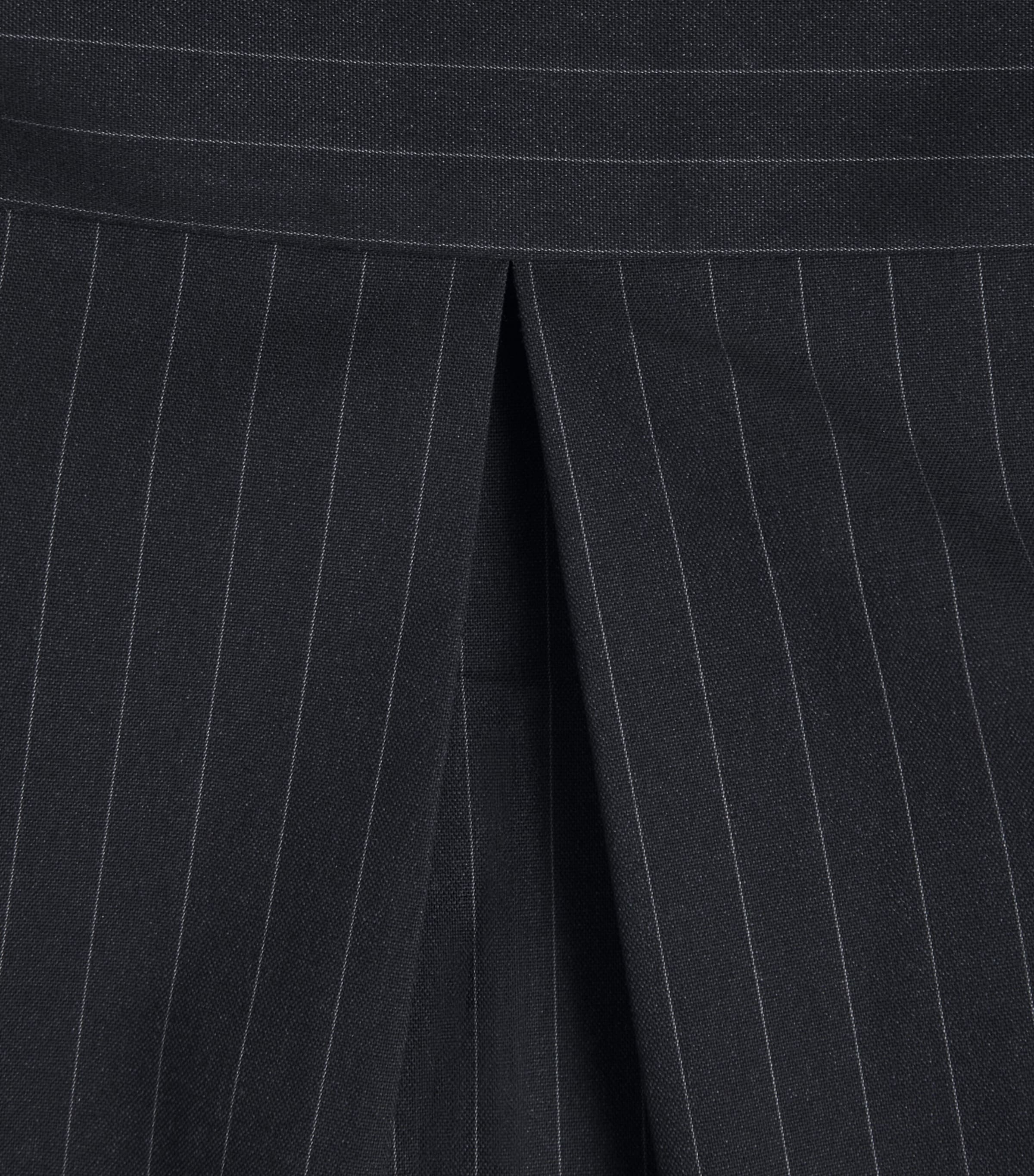 Stylein Womens Pinstripe Brenly Shirt Navy Pinstripe Image 5