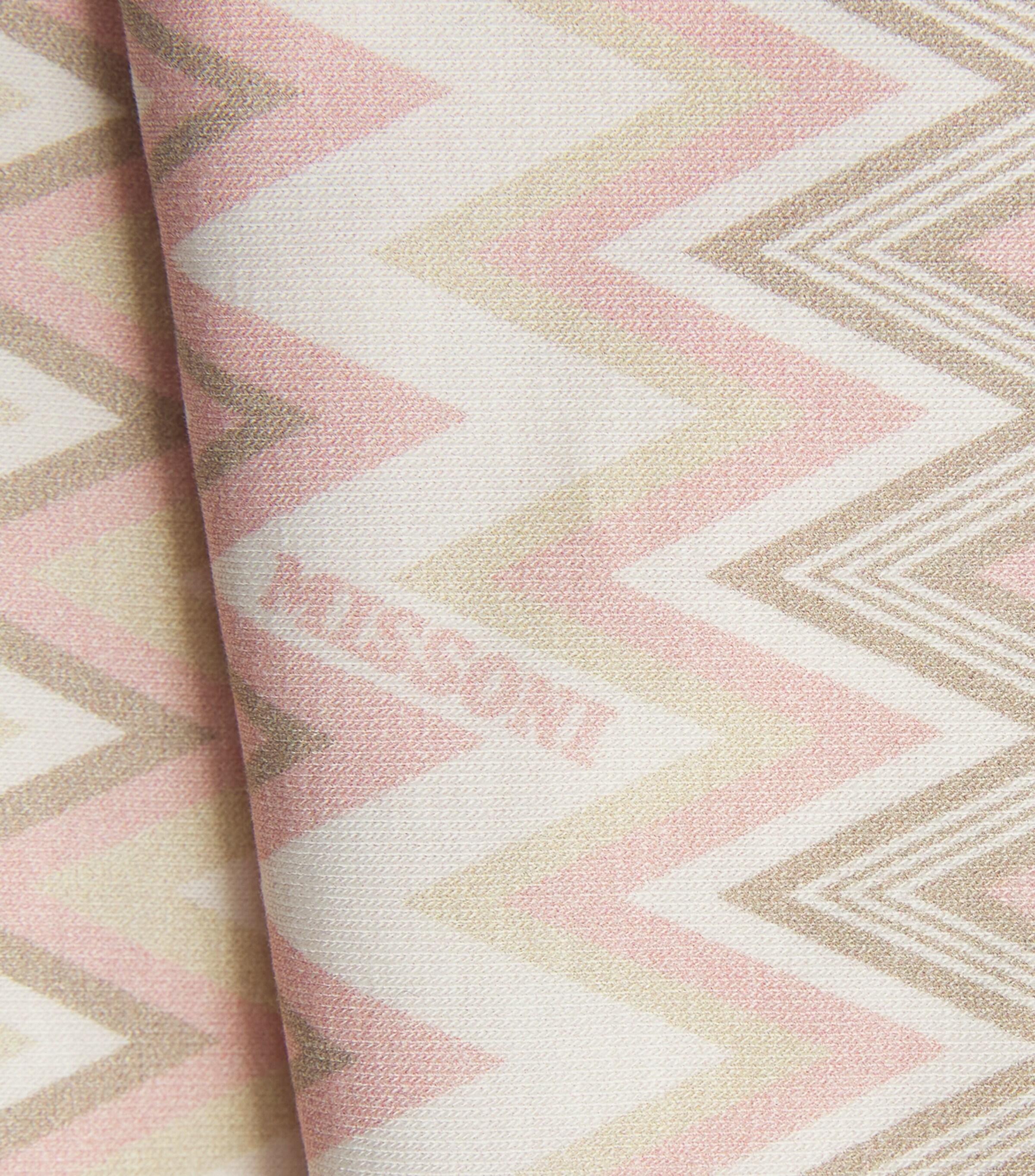 Missoni Kids Stretch-Cotton Zigzag Leggings (4-14 Years) Rosa/beige Image 2