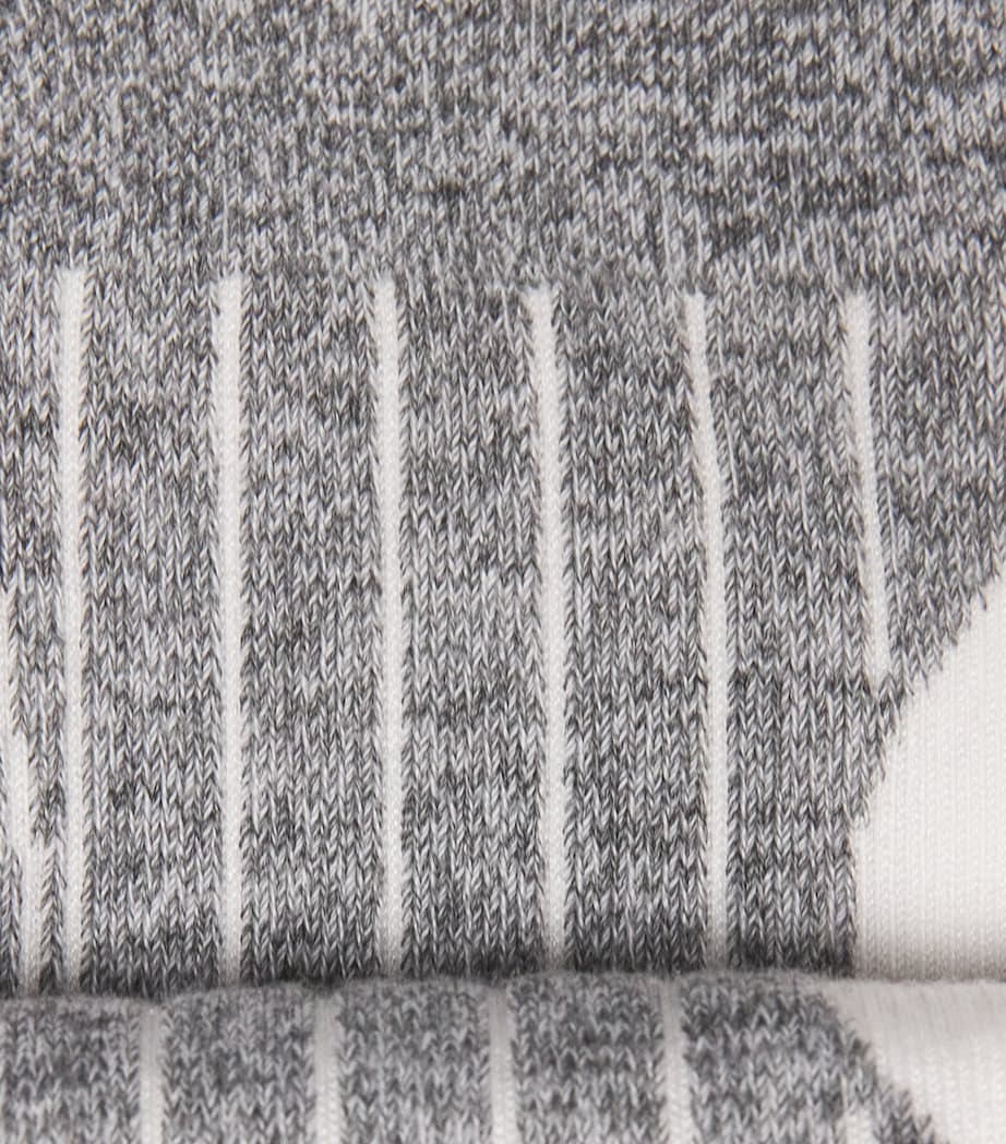 RU3 Running Socks WHITE-2020 Image 2