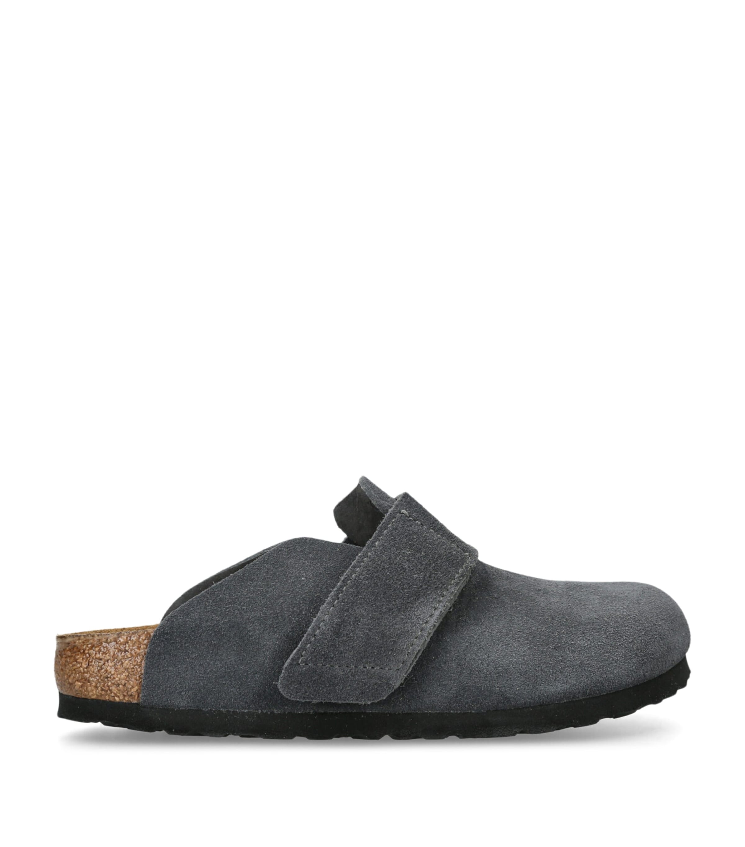 Birkenstock Suede Loma Clogs Grey/dark Image 1