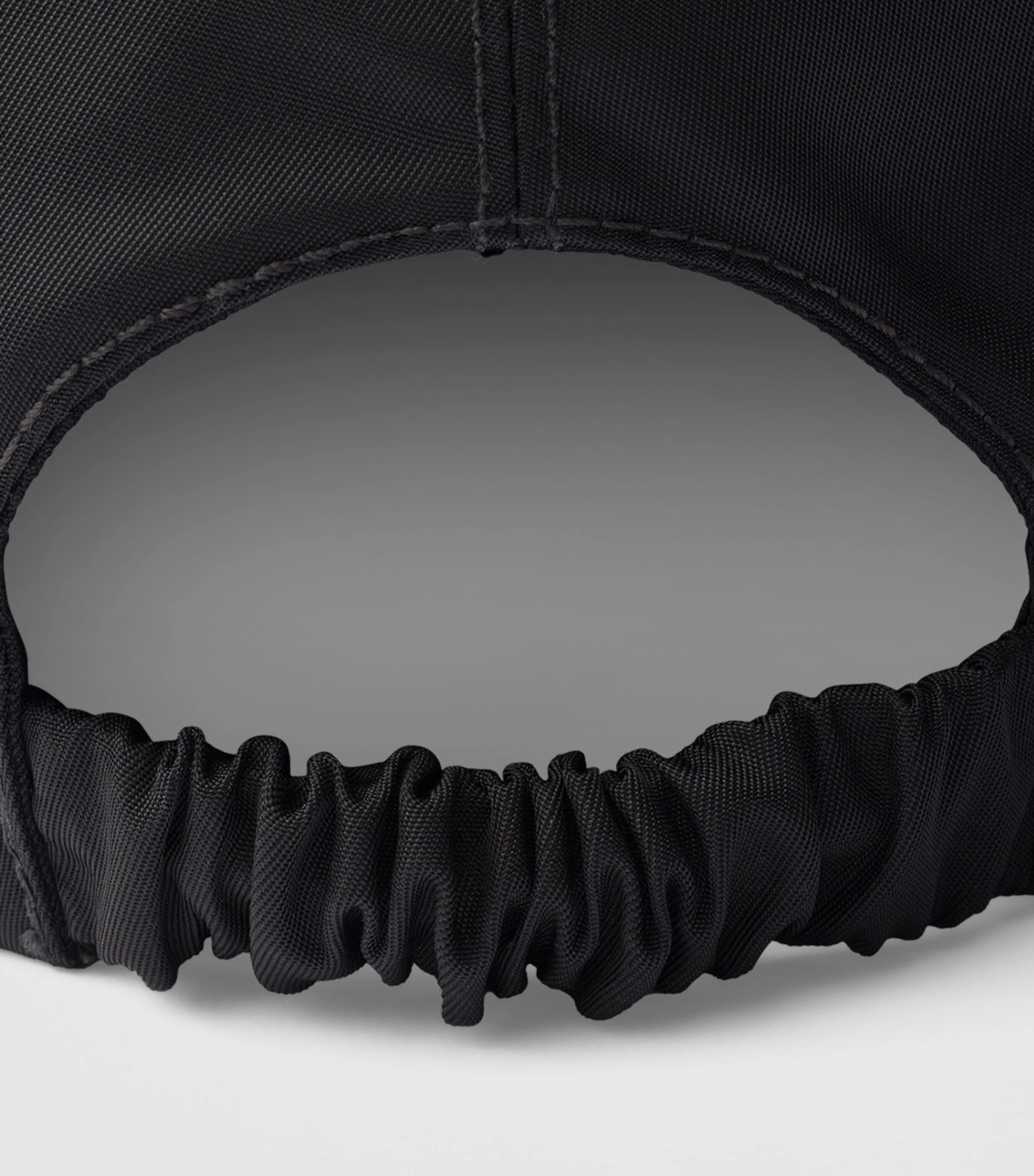 Prada Re-Nylon Baseball Cap Black Image 2