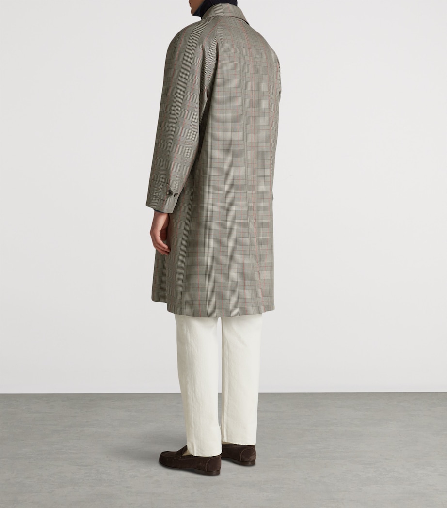 Cotton-Silk Car Overcoat 270STONE Image 3