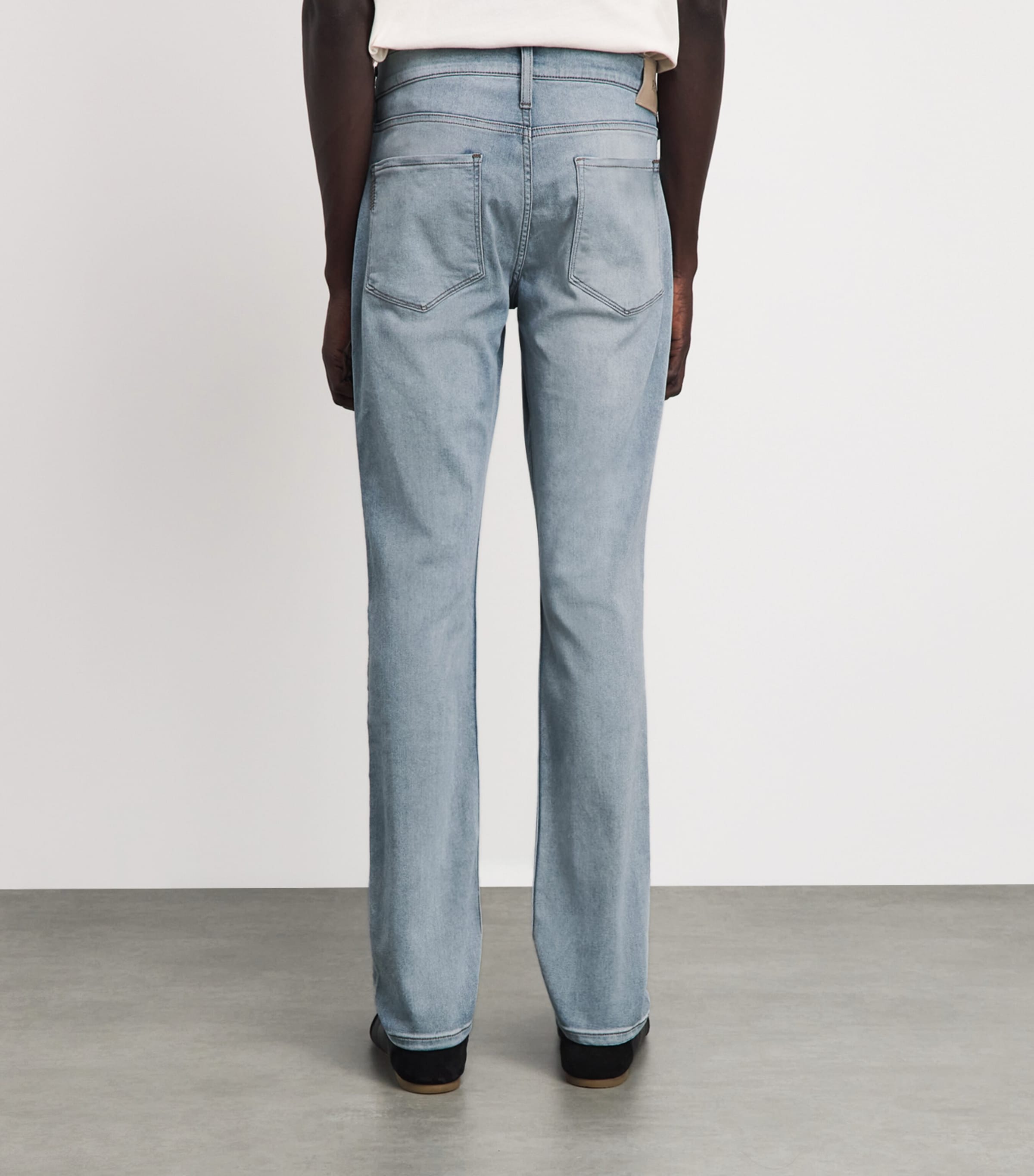PAIGE Mens Federal Slim-Straight Jeans Farrand Image 5