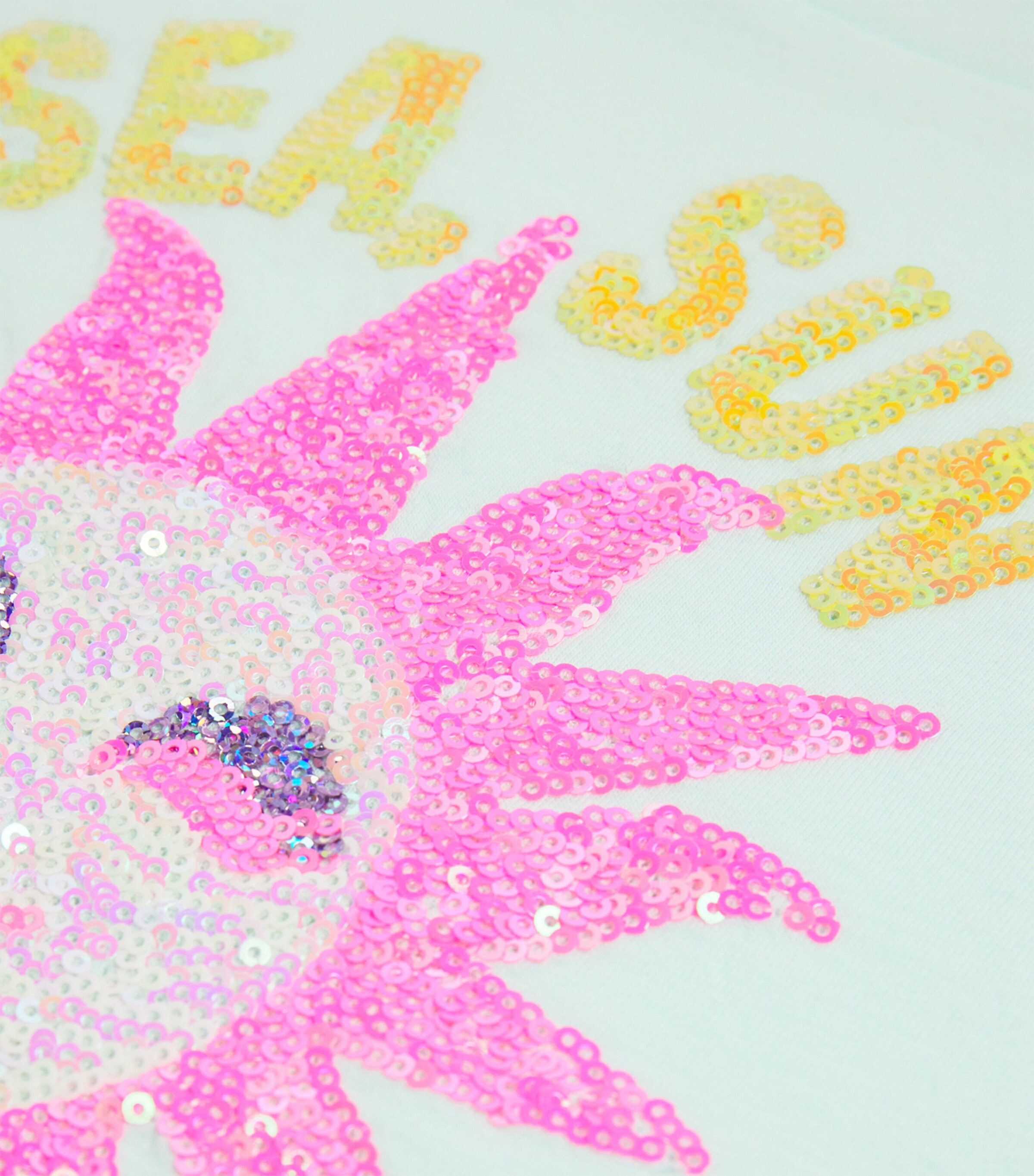 Cotton Embellished Graphic T-Shirt (2-12 Years) 73ASEA-GREEN Image 3