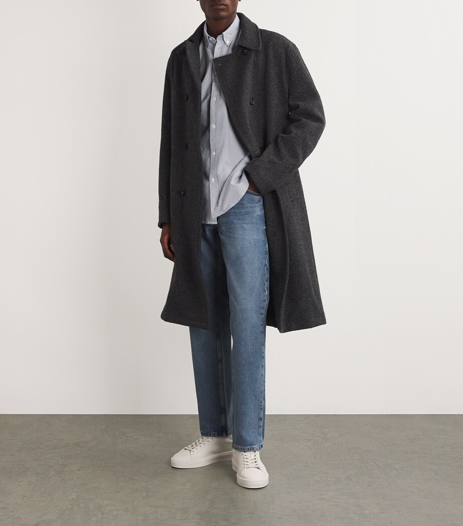 Cotton Pinstripe Saliam BX Shirt OXFORD NARROW ST Image 2