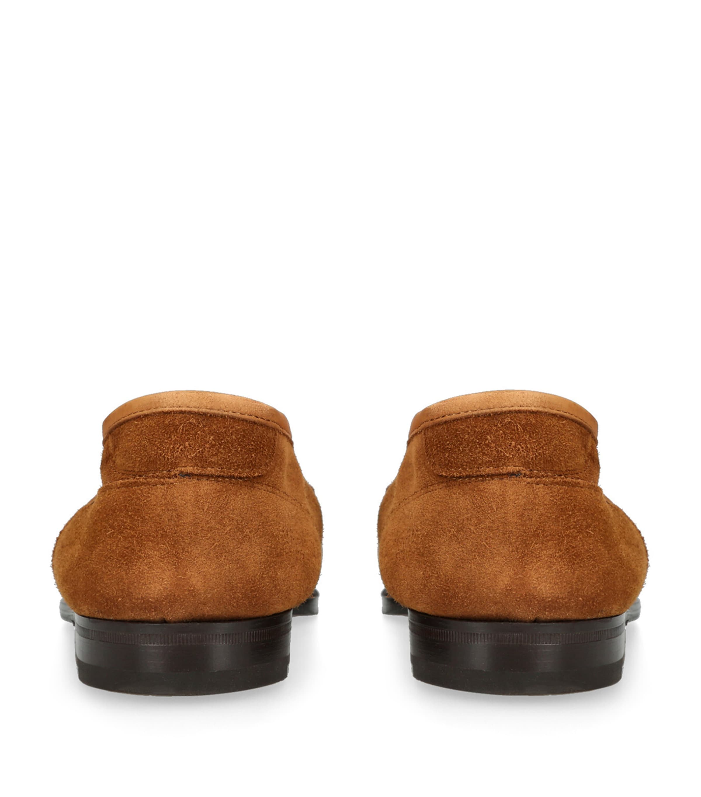 Suede Bath Loafers TAN Image 2