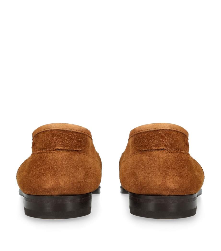 Suede Bath Loafers TAN Image 2