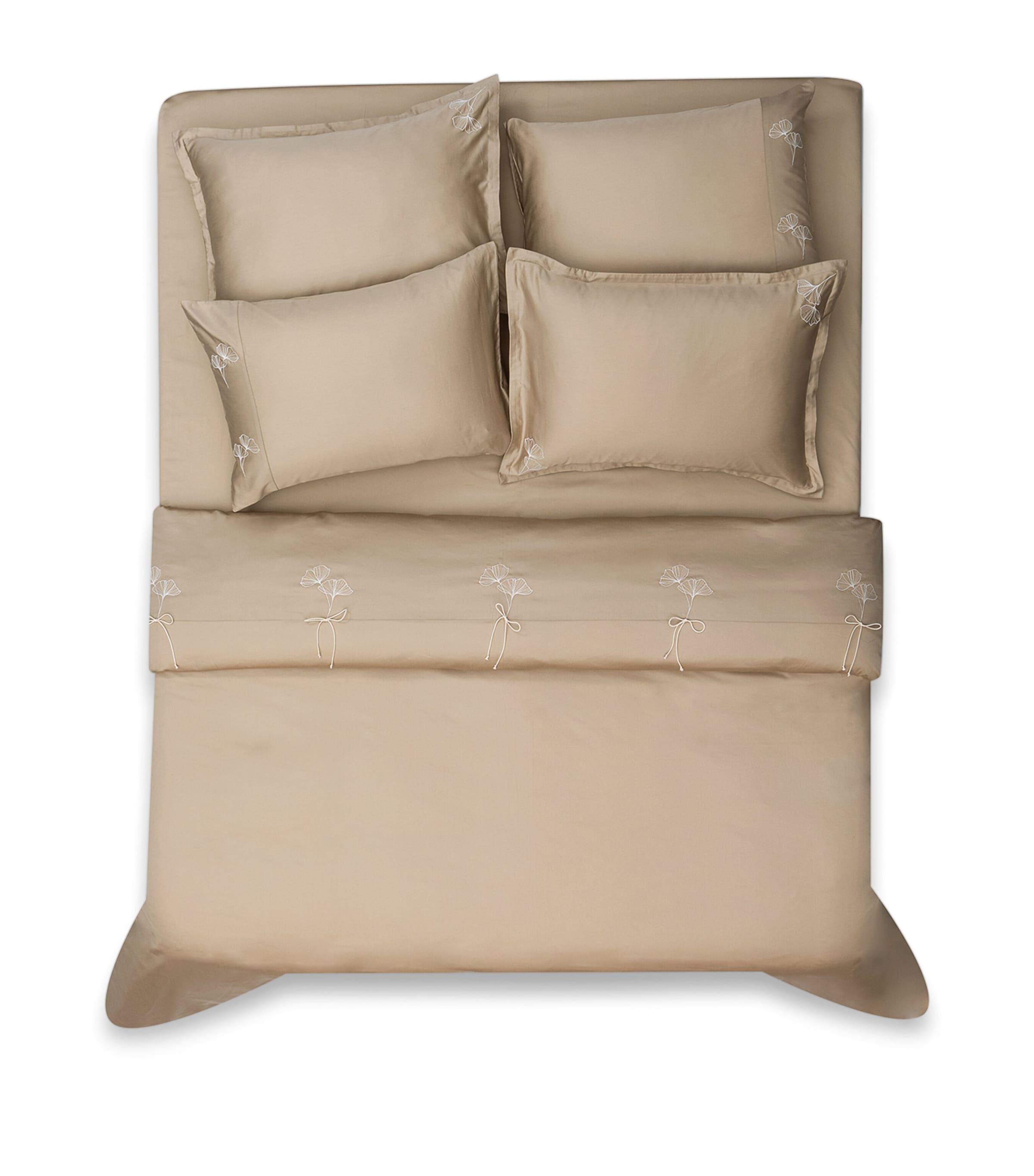 Organic Cotton Core Blossom King Duvet Cover (240cm x 220cm) FLAX Image 2