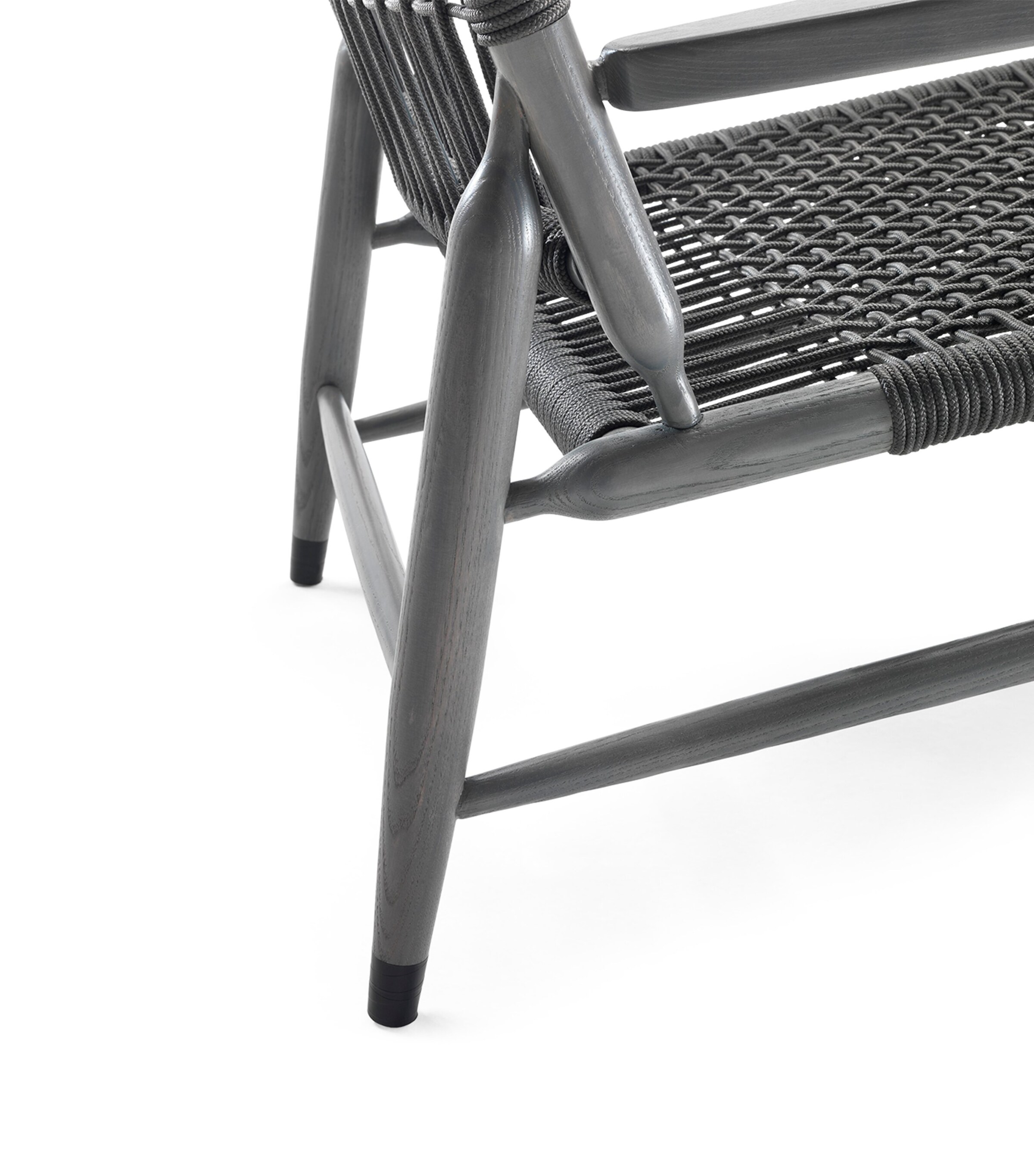 Iroko Tessa Outdoor Armchair GREY Image 3