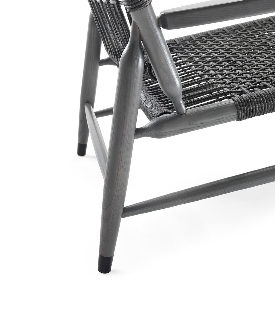 Iroko Tessa Outdoor Armchair GREY Image 3