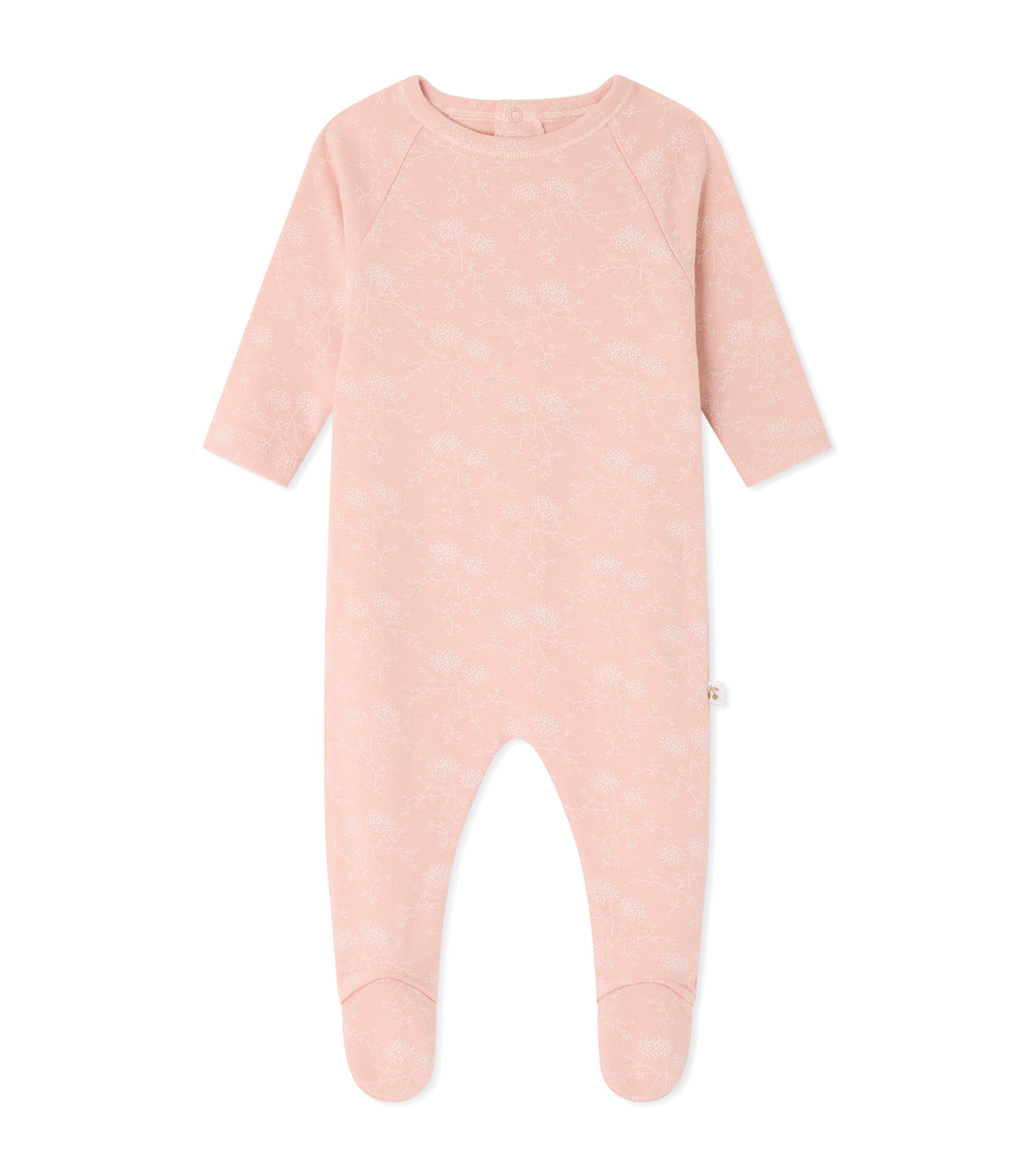 Bonpoint Cotton Floral All-In-One (1-18 Months) Fl Rose Poudre Image 1