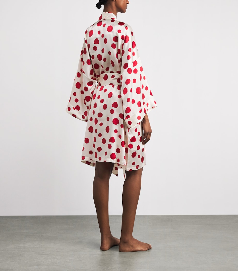 Silk Mimi Short Robe SONNET Image 4