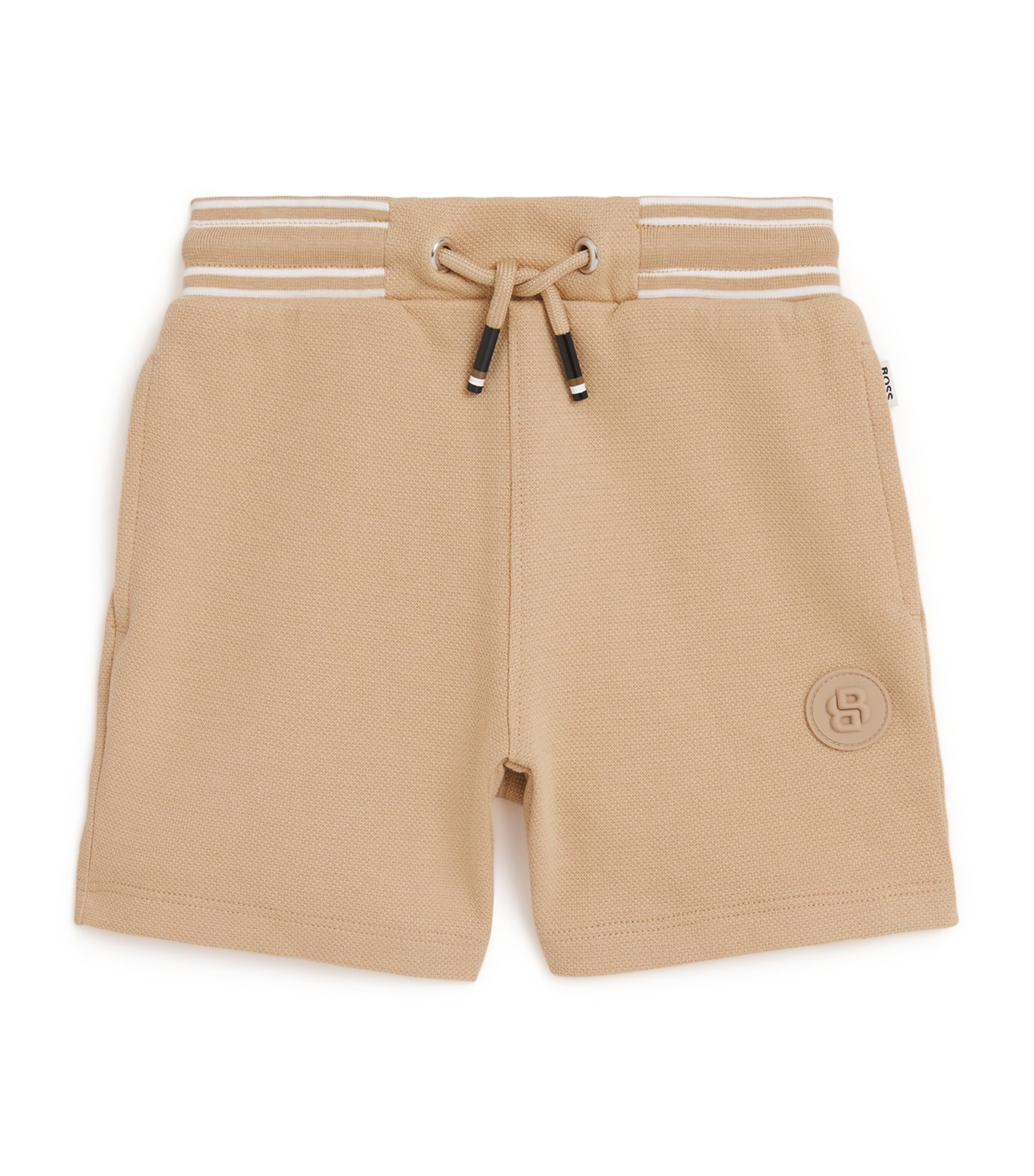 Cotton Piqué Sweat Shorts (3-36 Months) 249STONE Image 1