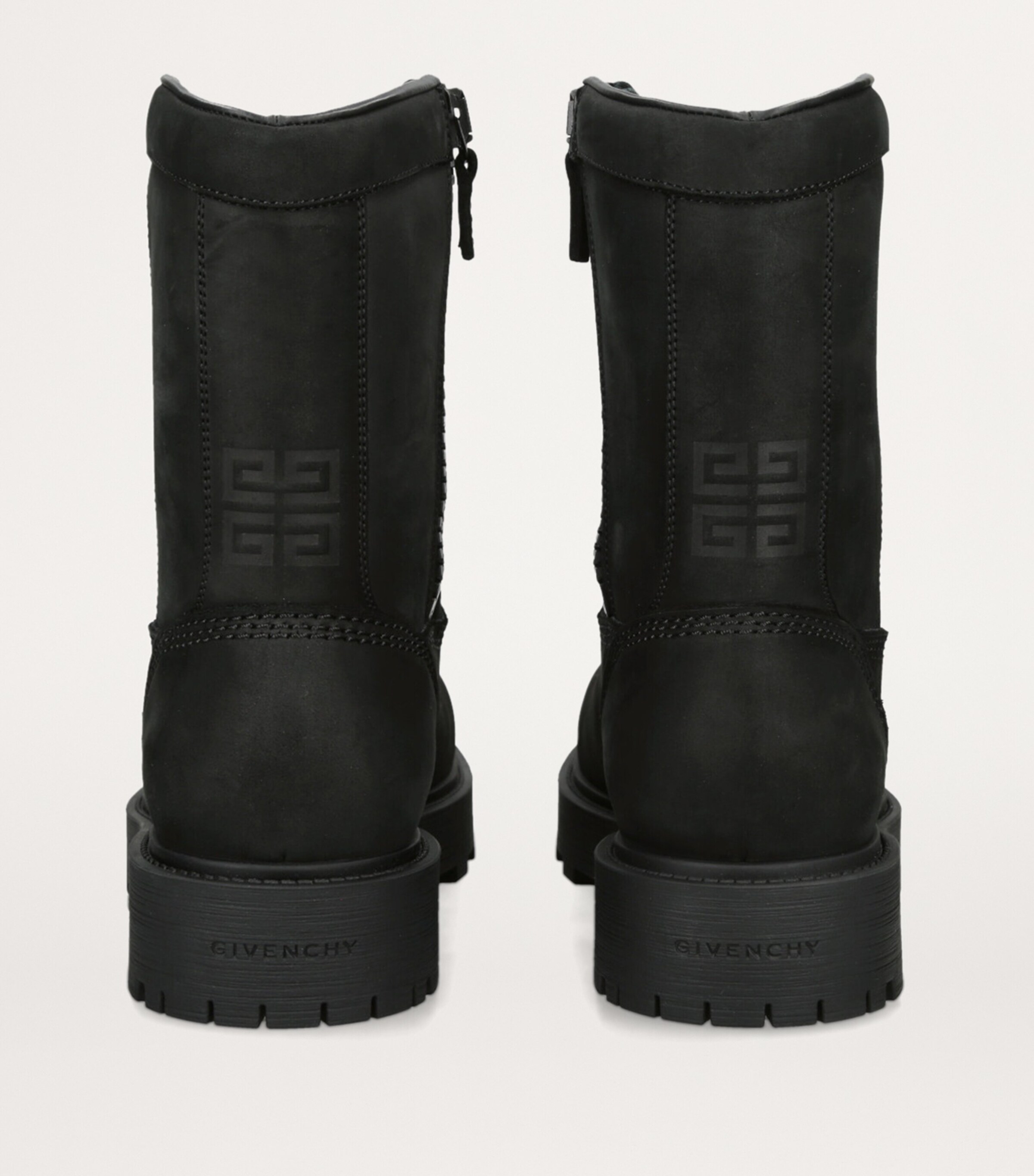 Givenchy Black Leather Storm Ankle Boots | Harrods UK