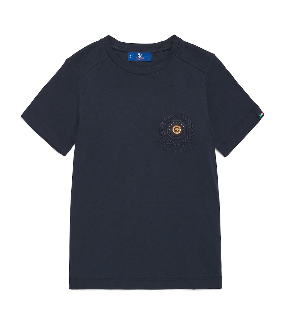 Stefano Ricci Kids Logo T-Shirt (4-16 Years) Ricci Image 1
