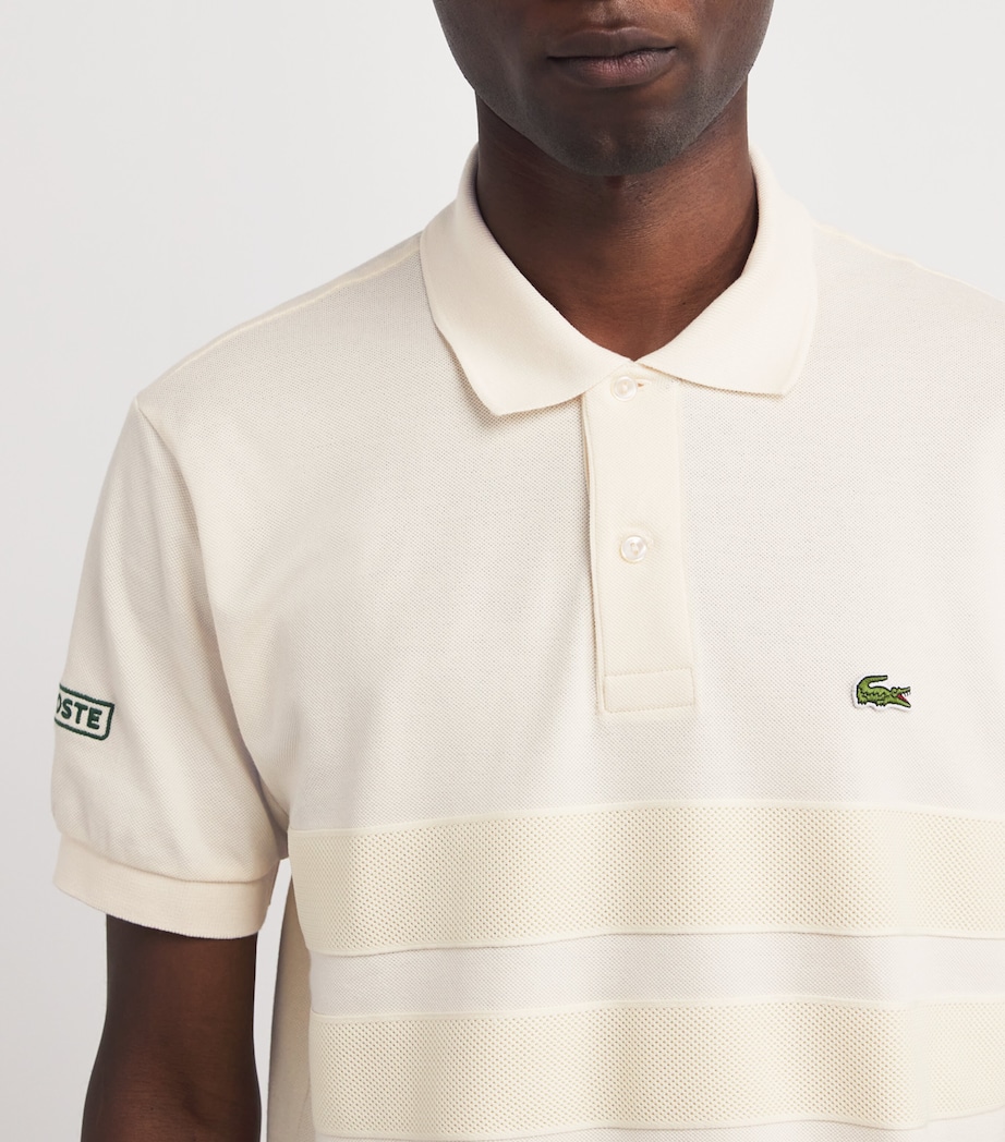 Cotton Heritage Mesh Polo Shirt LAPLAND Image 6