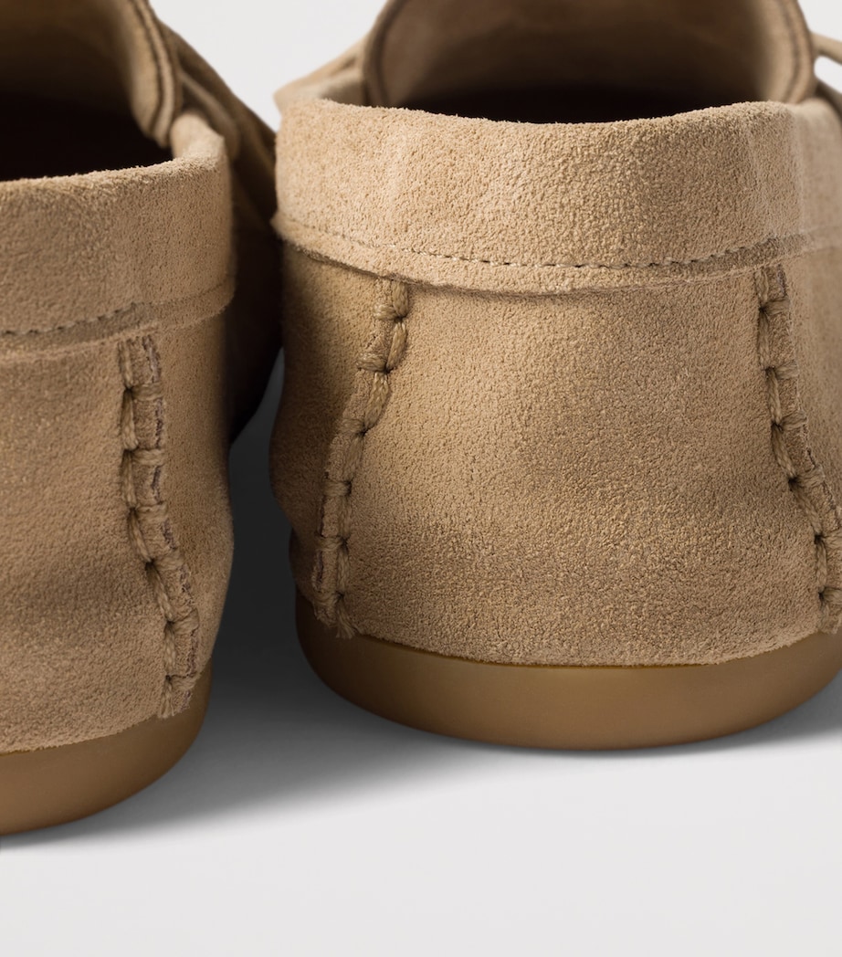 Suede Loafers F0F24 Image 3