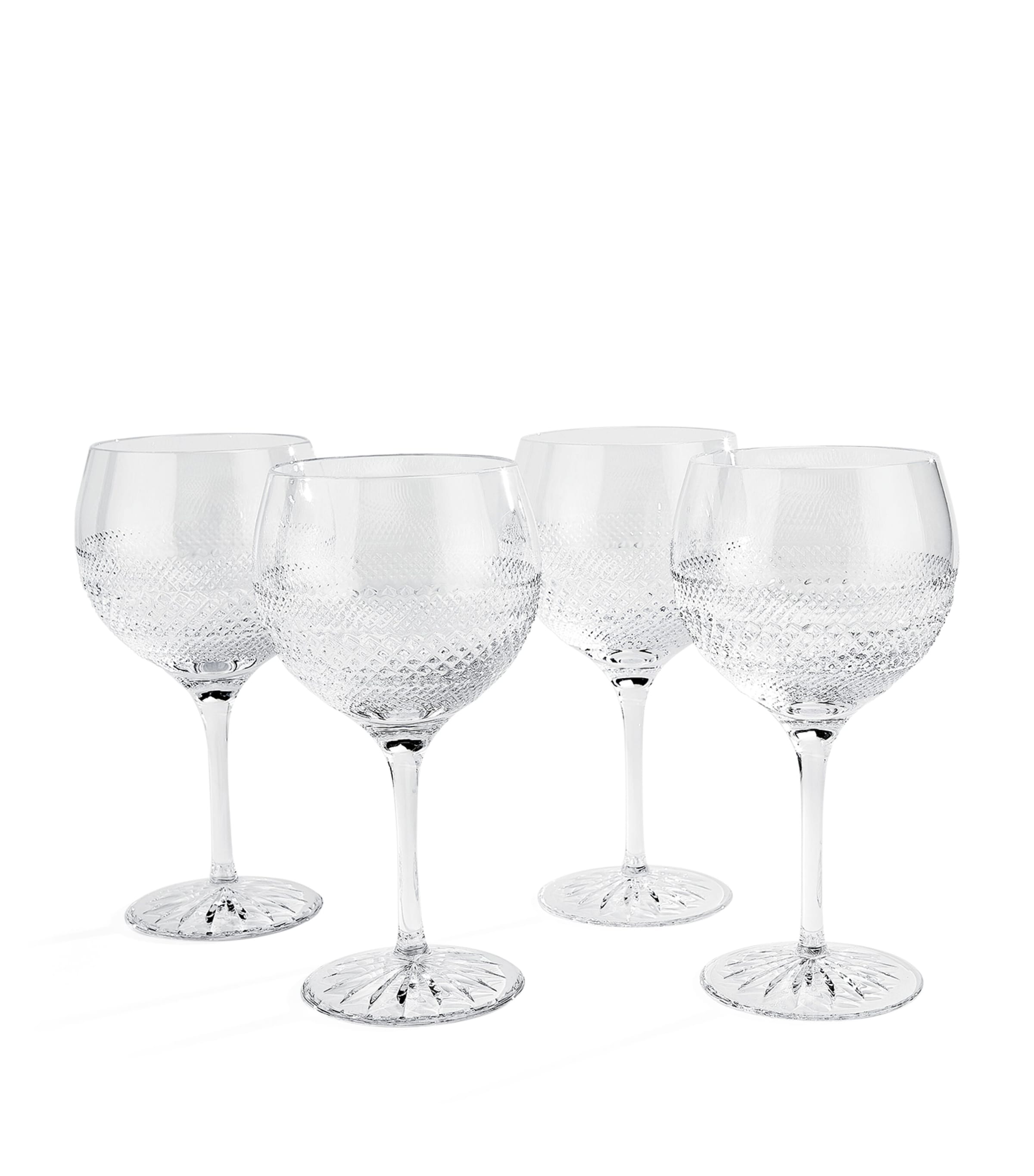 Shop Soho Home Set Of 4 Huxley Gin Glasses In Clear