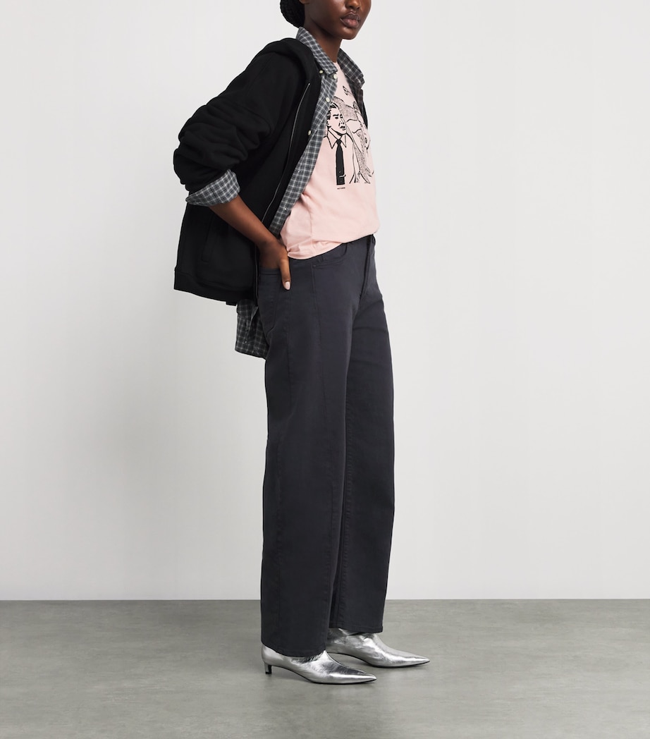 The Half-Pipe Wide-Leg Jeans FADED BLACK Image 2