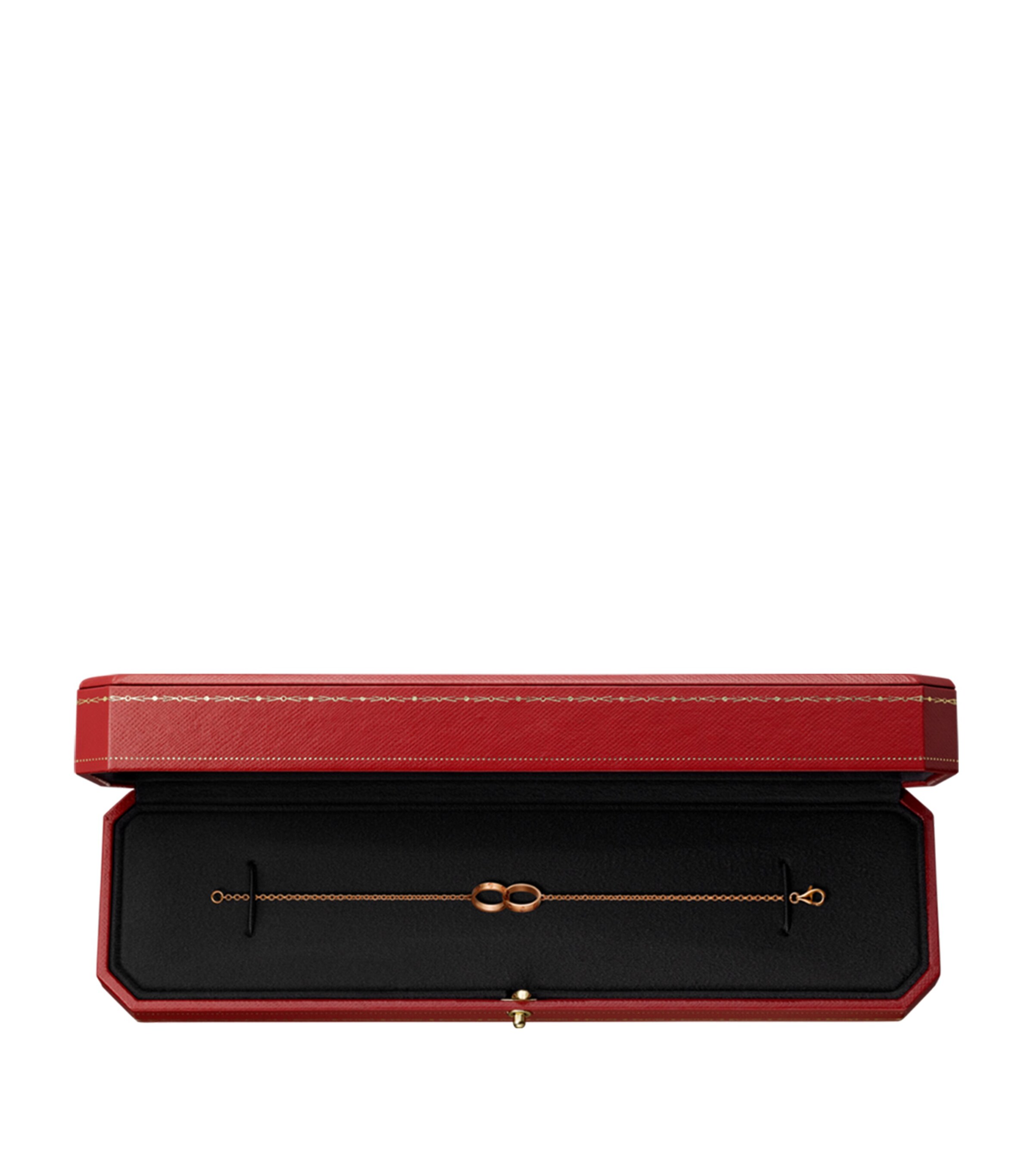 Cartier Rose Gold LOVE Chain Bracelet Rose Gold Image 2