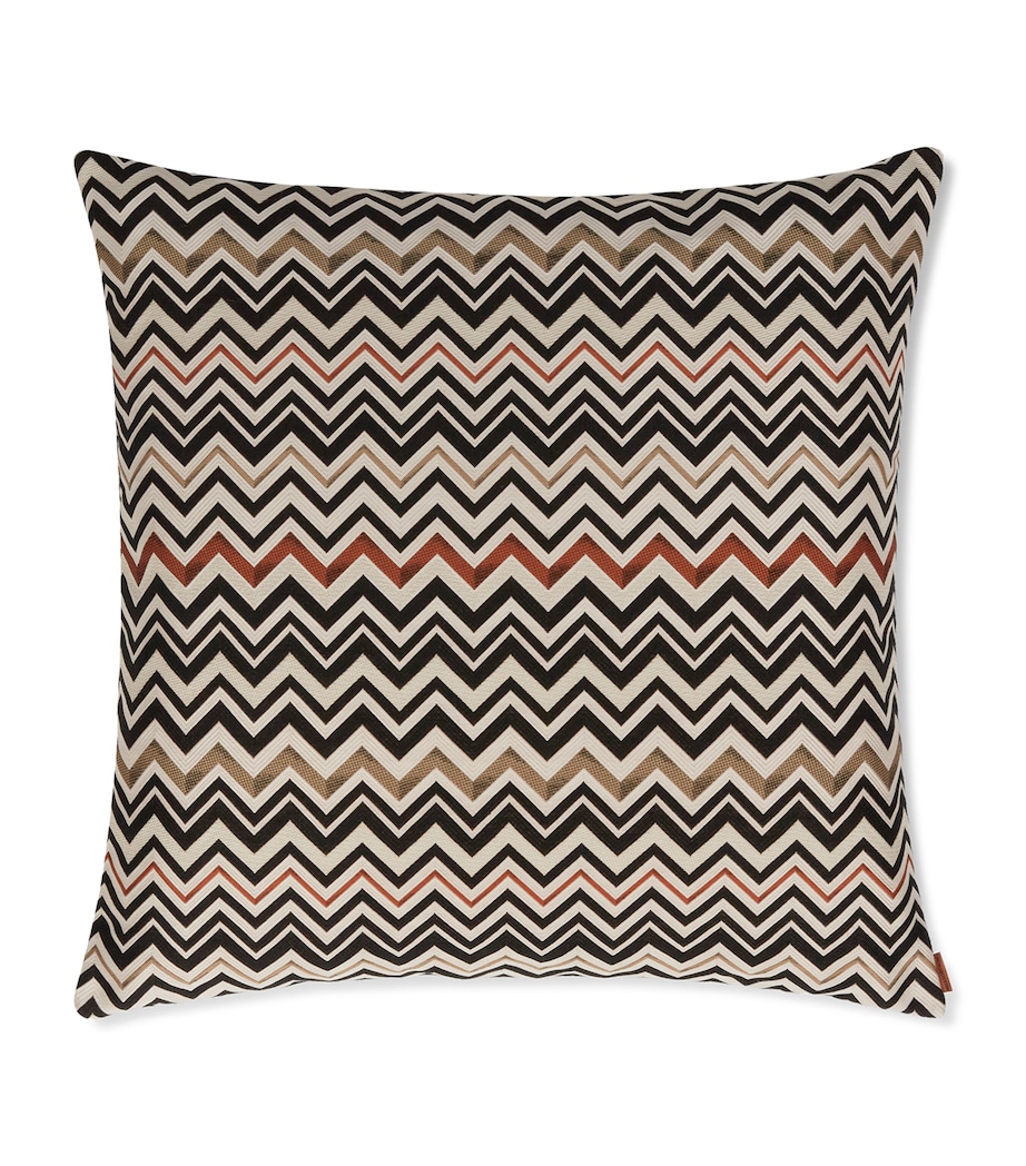 Zigzag Belfast Cushion (60cm x 60cm) 160-MULTI Image 1