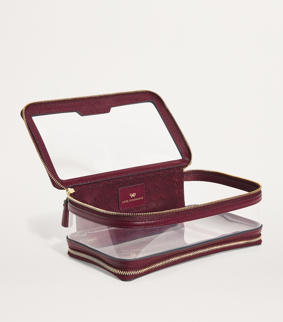 Clear In-Flight Case CLEAR/MEDIUM RED Image 2