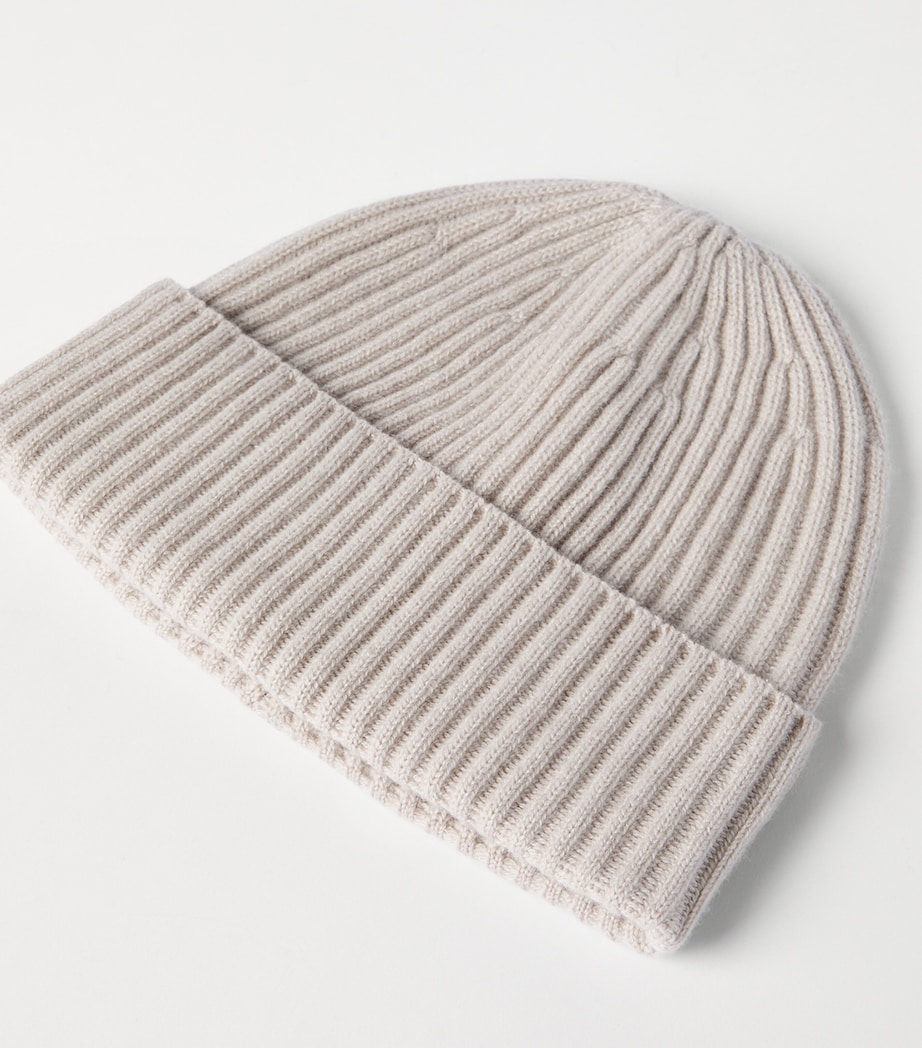 Cashmere Rib Knit Beanie C2854 Image 2