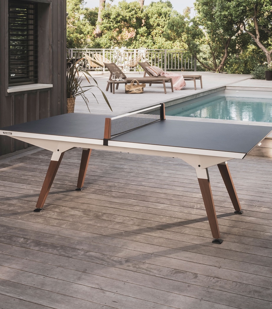 Cornilleau Medium Origin Outdoor Table Tennis Table White Frame Image 8