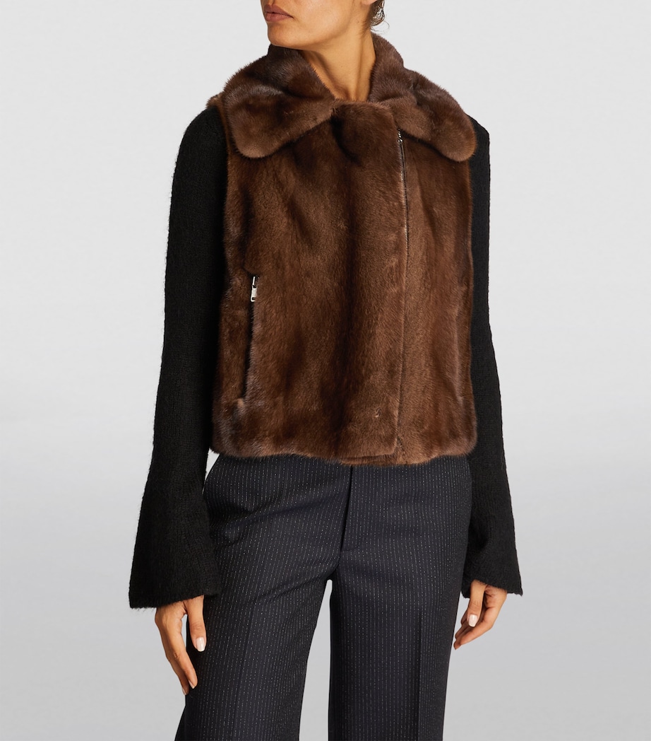 Mink Gilet LUNA Image 2